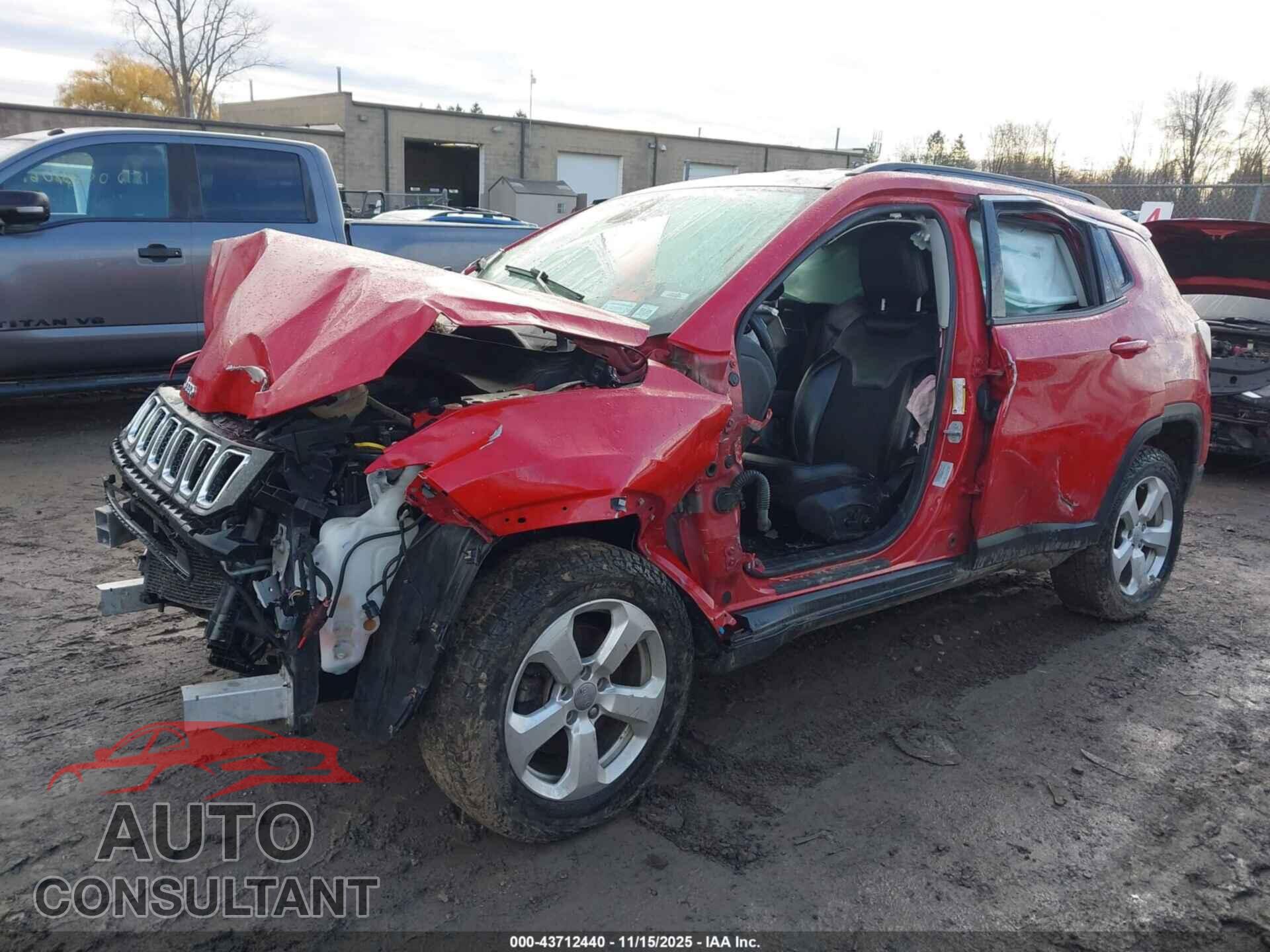 JEEP NEW COMPASS 2017 - 3C4NJDBB6HT693079