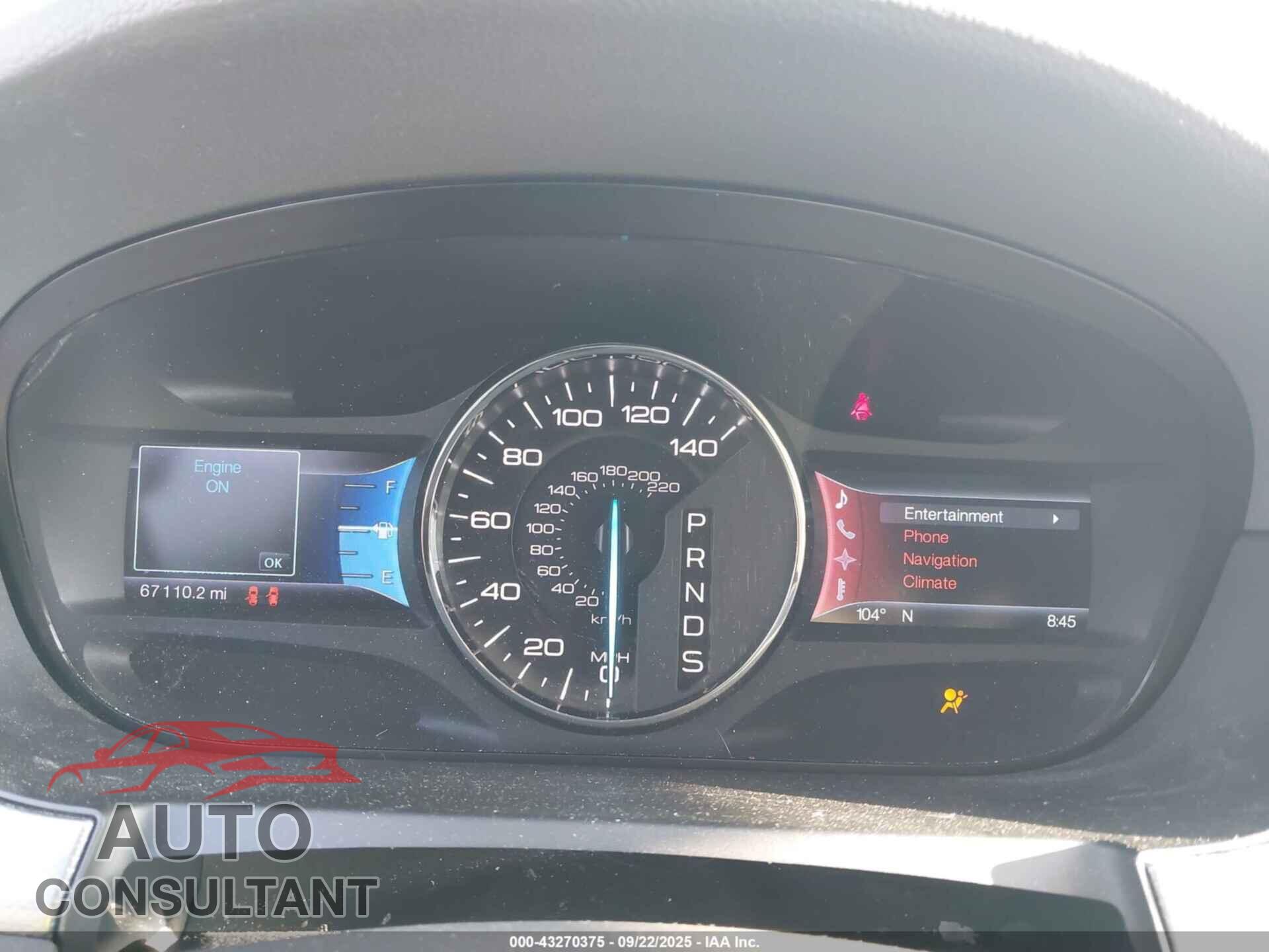 FORD EDGE 2013 - 2FMDK3JC4DBB69329