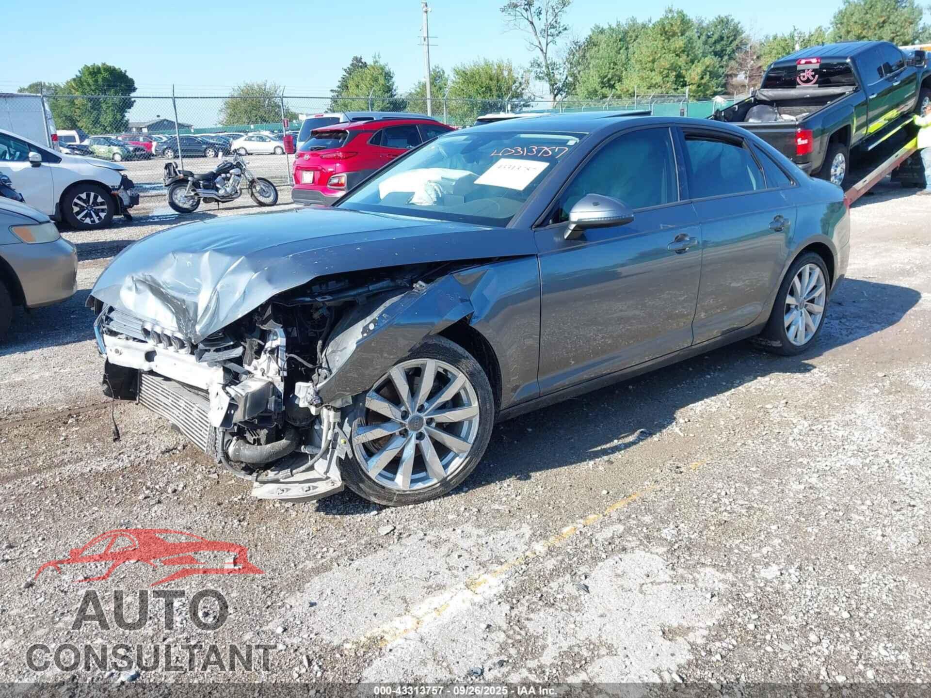 AUDI A4 2017 - WAUGMAF48HN045962