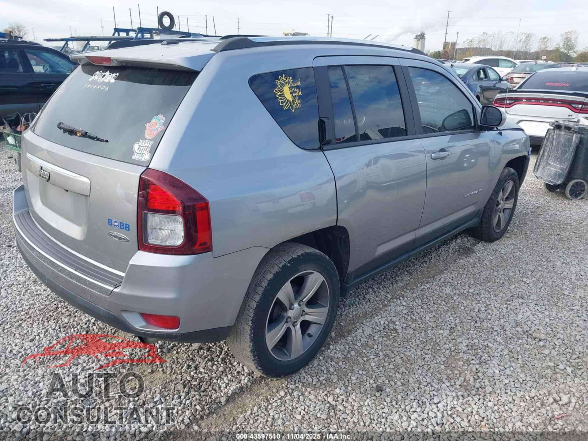 JEEP COMPASS 2017 - 1C4NJCEB0HD185461