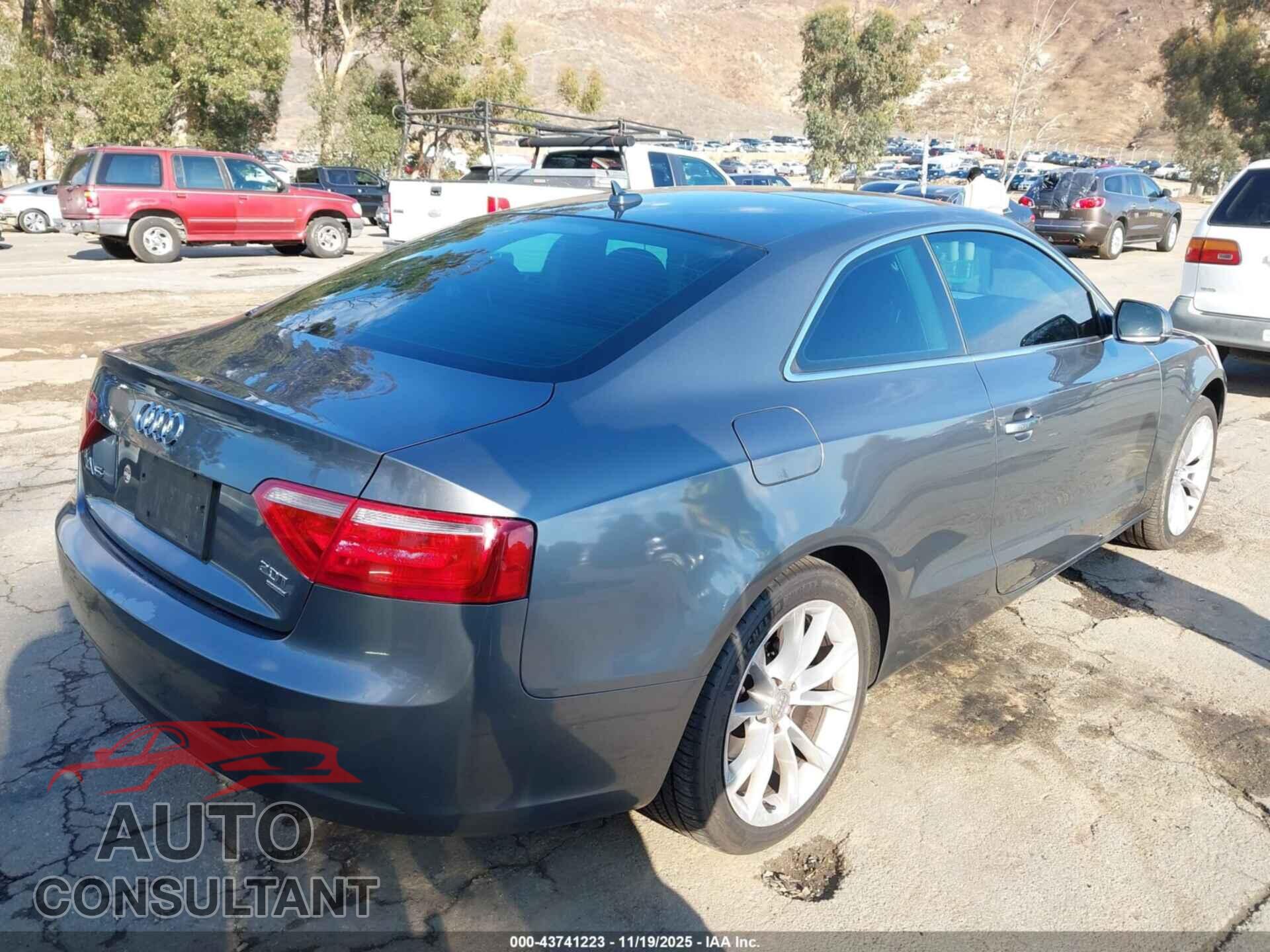 AUDI A5 2013 - WAUCFAFR3DA055031