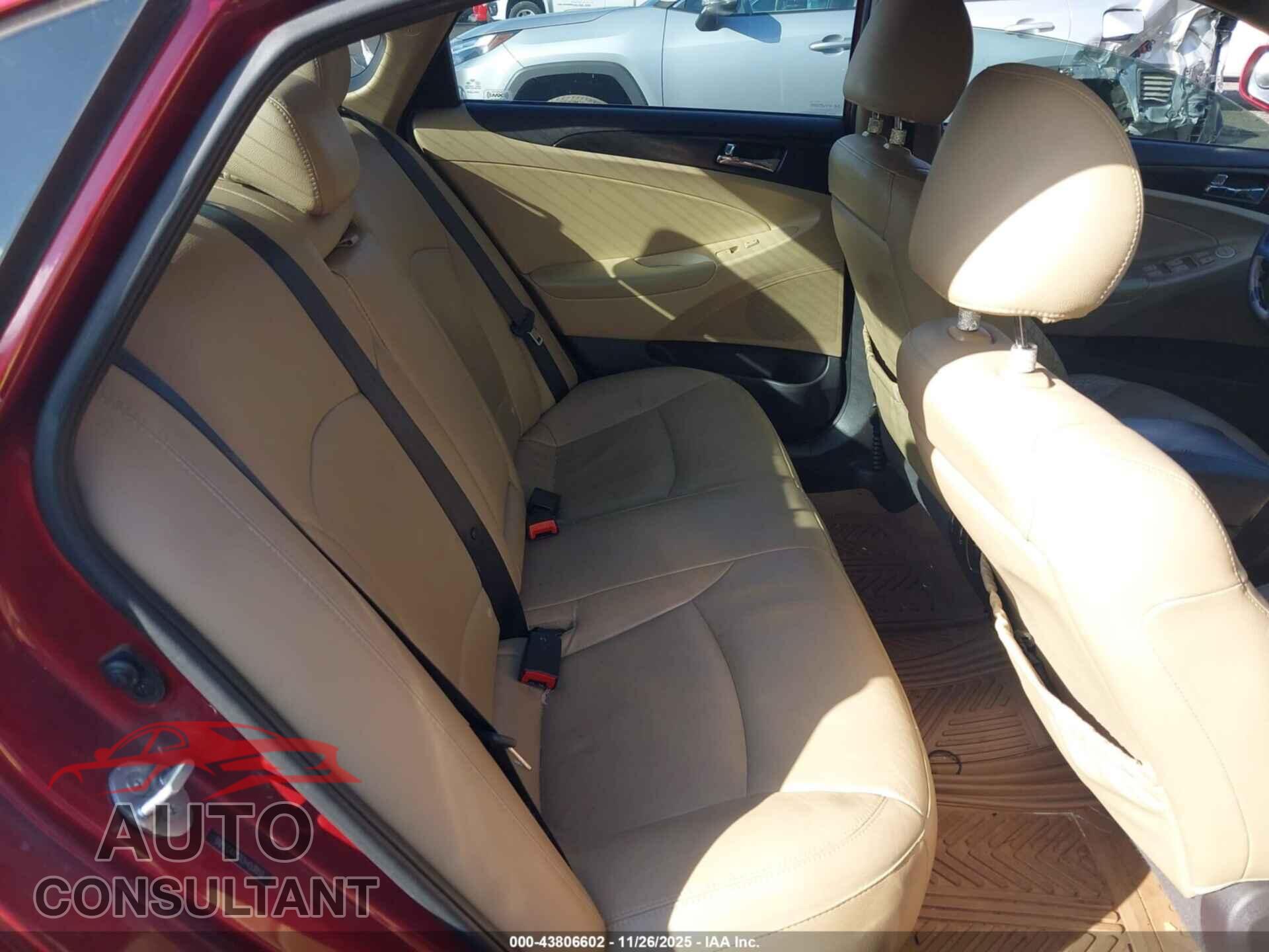 HYUNDAI SONATA 2012 - 5NPEC4AC3CH453050