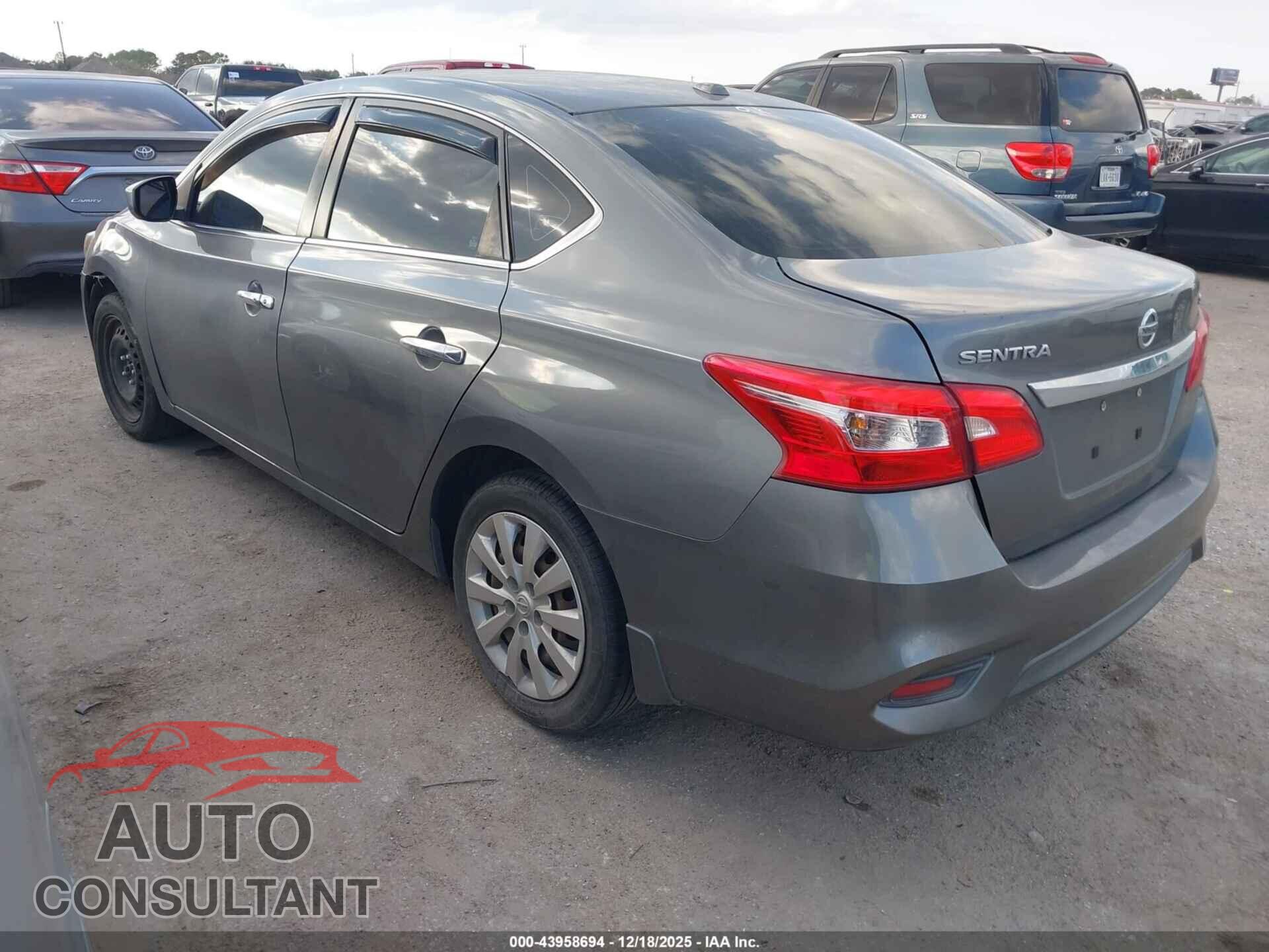 NISSAN SENTRA 2017 - 3N1AB7AP3HL647707