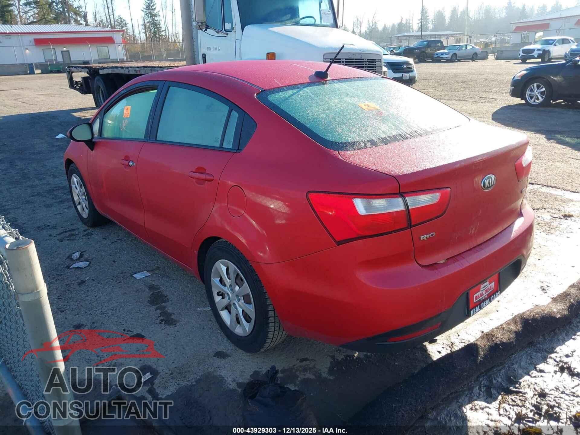 KIA RIO 2014 - KNADM4A34E6414809