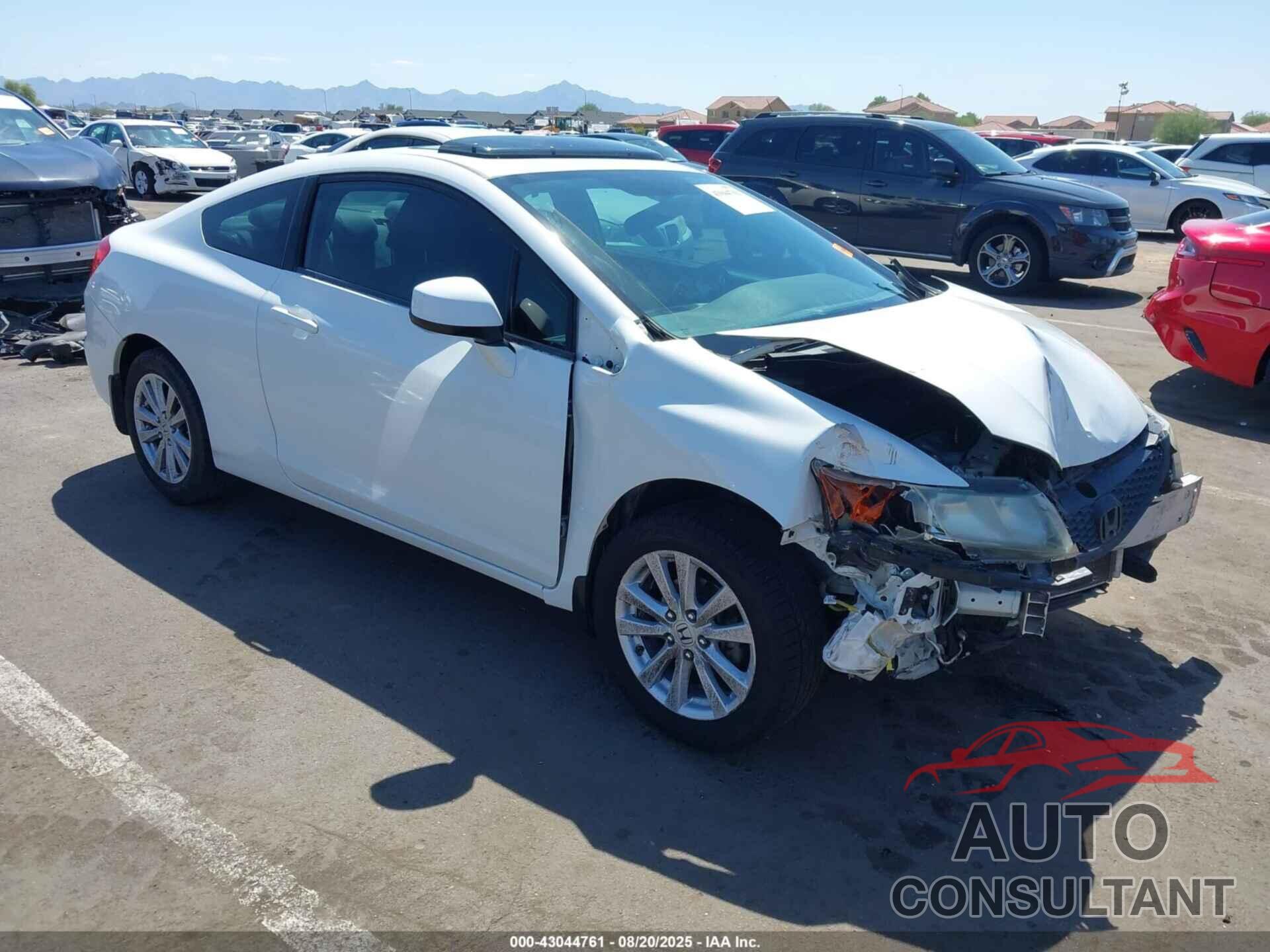 HONDA CIVIC 2012 - 2HGFG3B85CH546918