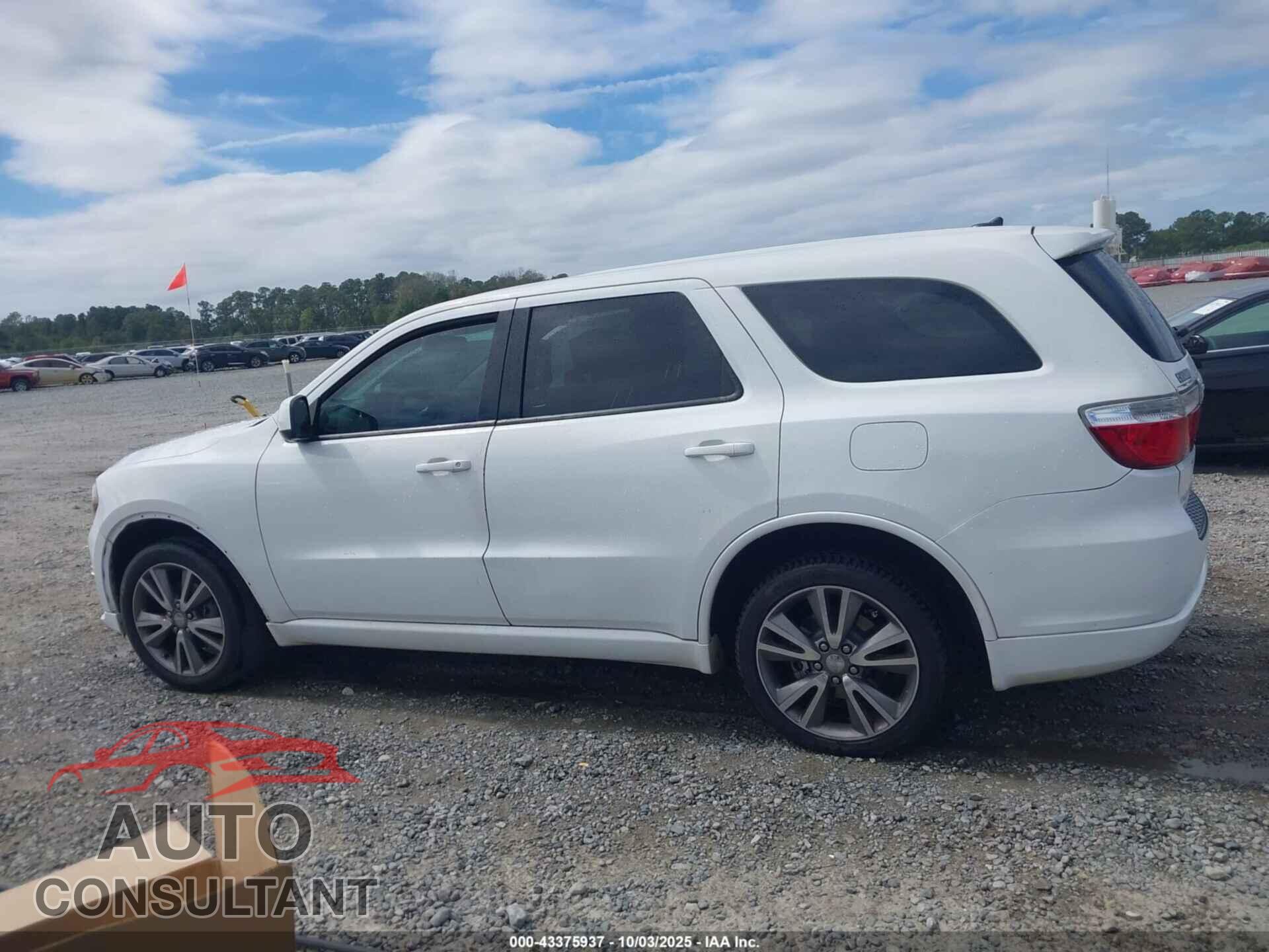 DODGE DURANGO 2013 - 1C4RDJAG8DC667514