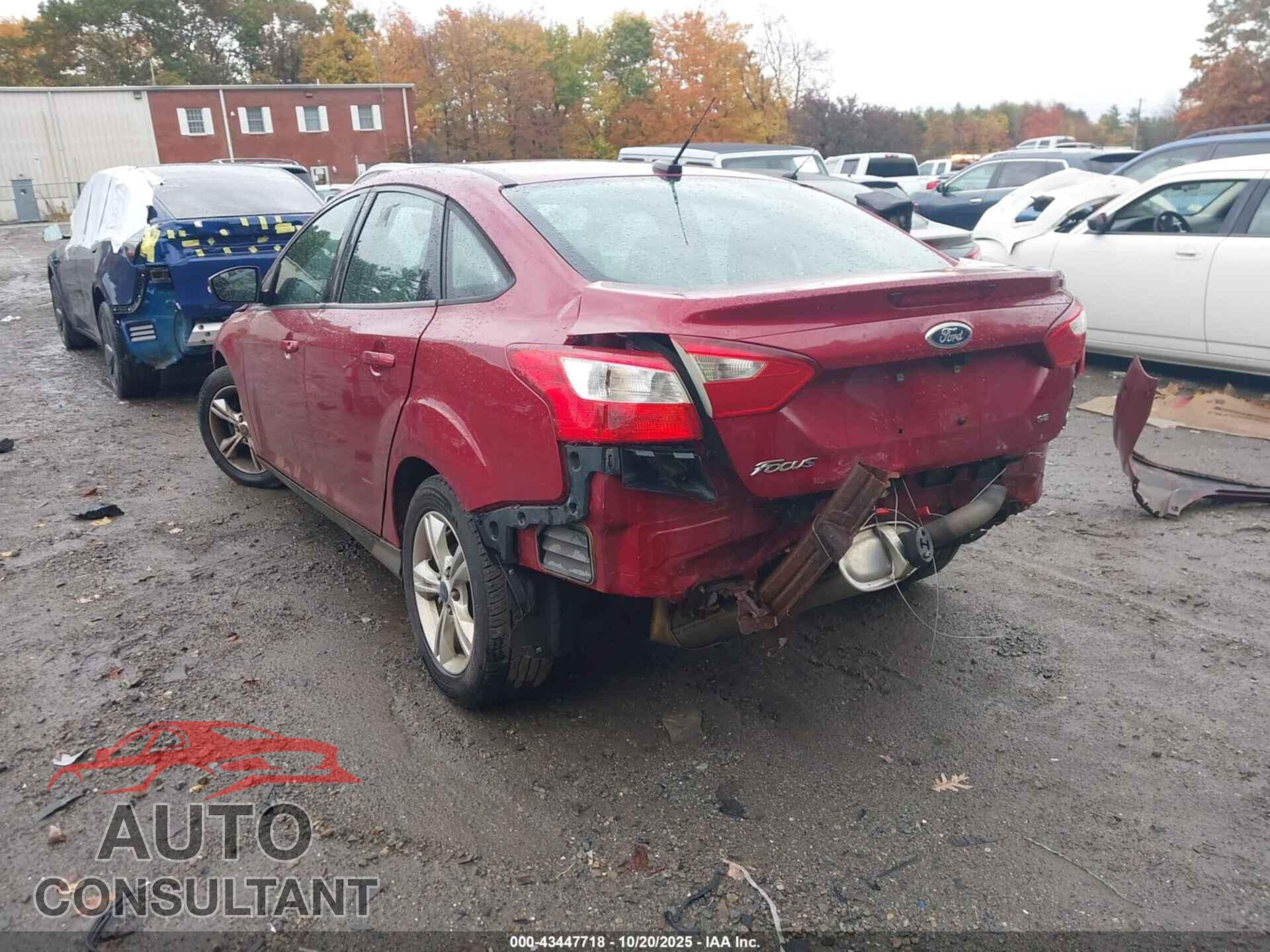 FORD FOCUS 2013 - 1FADP3F27DL258047