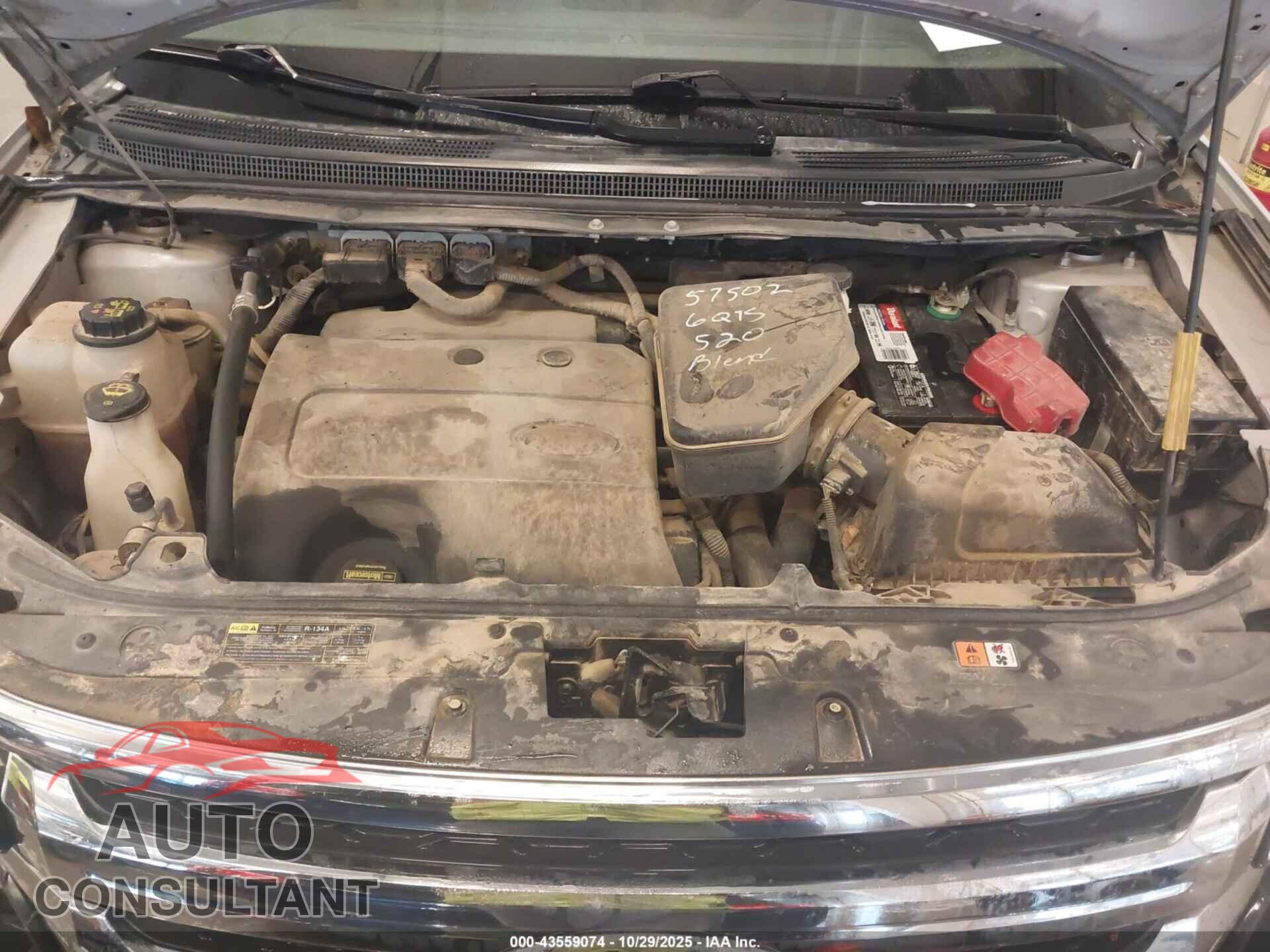 FORD EDGE 2012 - 2FMDK3GC3CBA77697