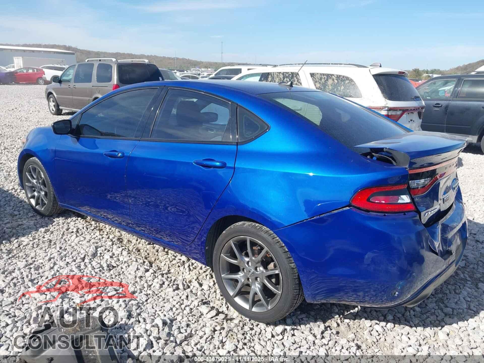 DODGE DART 2014 - 1C3CDFBB7ED868925
