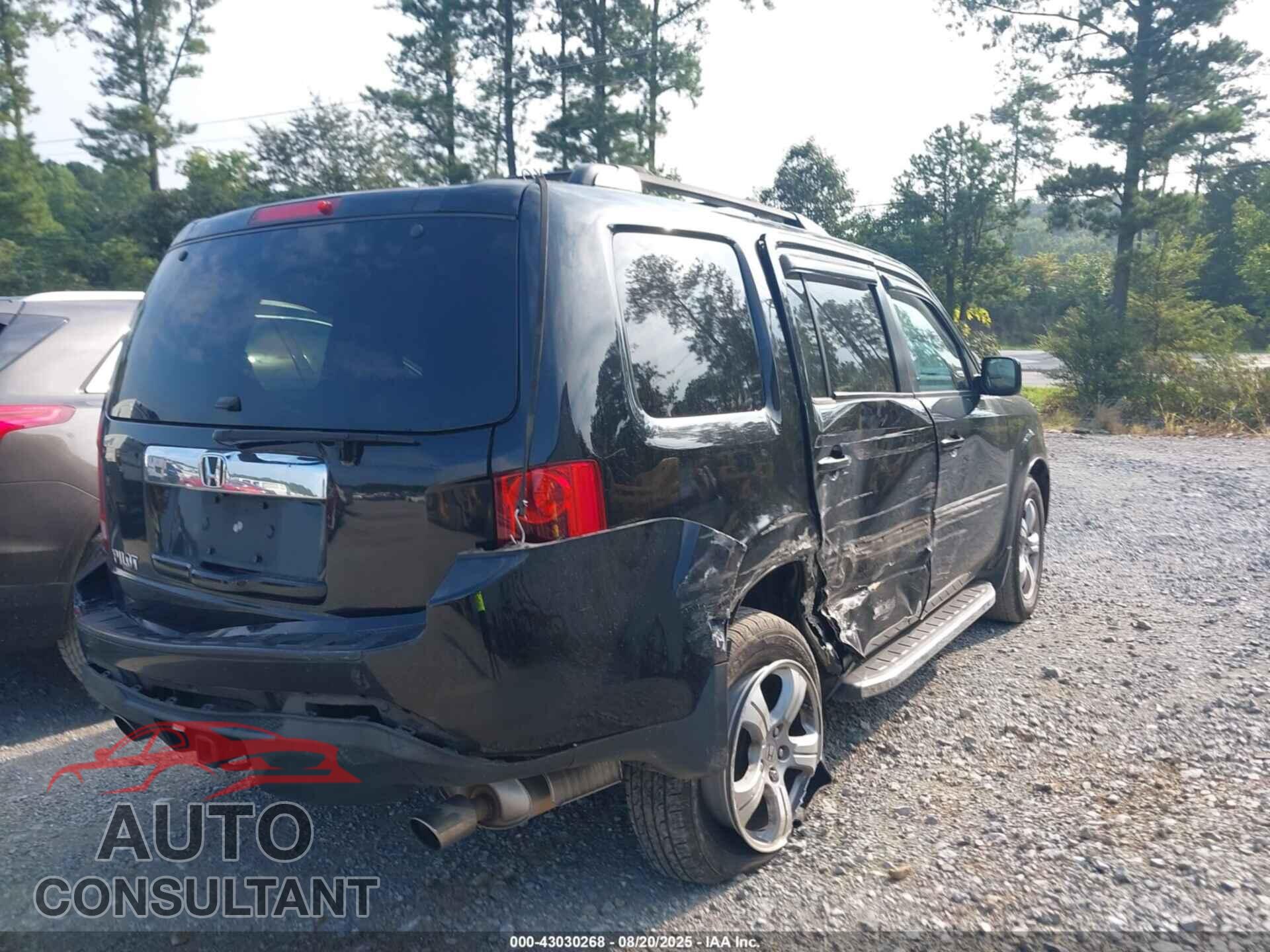 HONDA PILOT 2013 - 5FNYF3H73DB024031