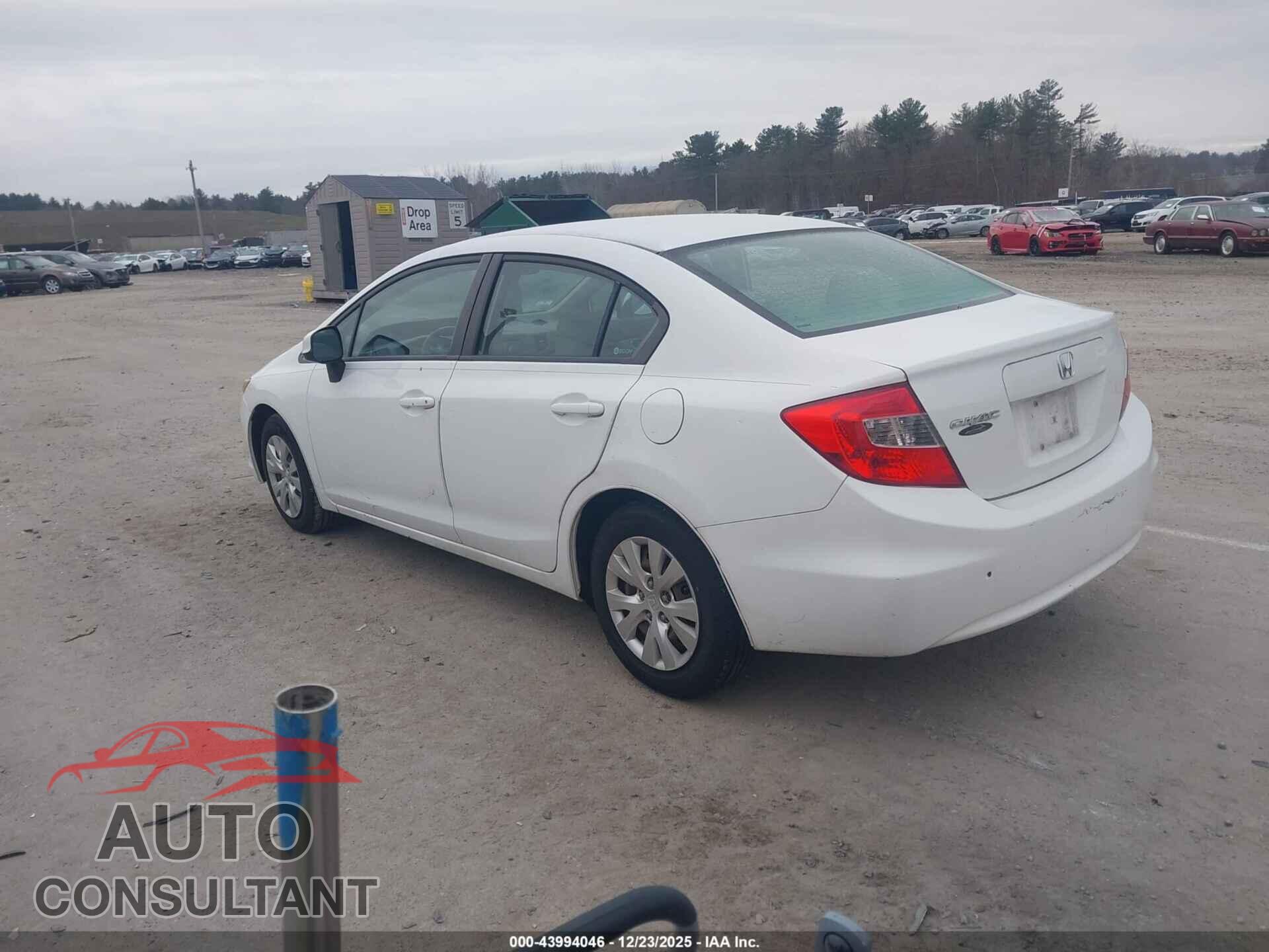 HONDA CIVIC 2012 - 2HGFB2F57CH311946