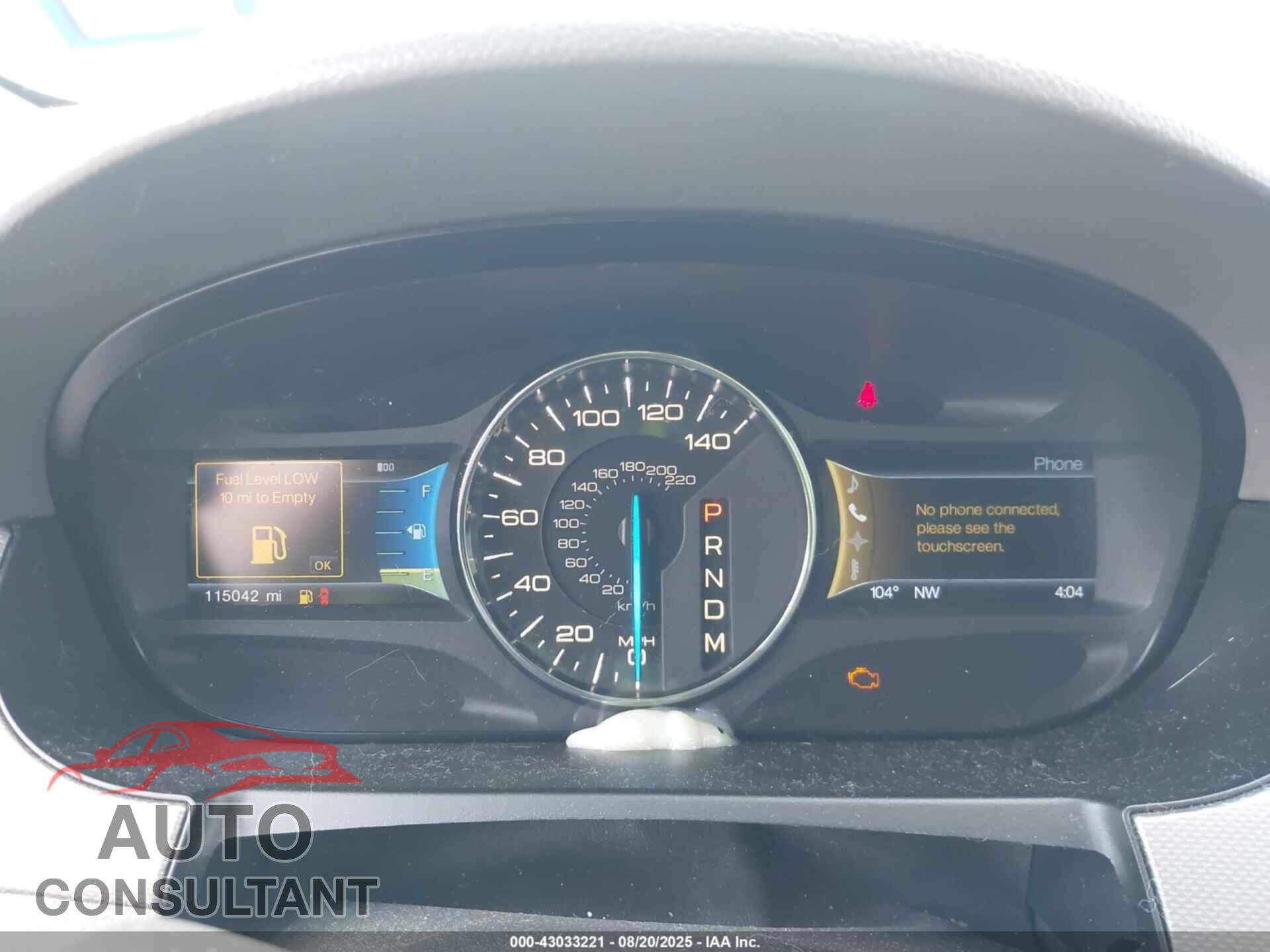 FORD EDGE 2012 - 2FMDK3JC4CBA26895