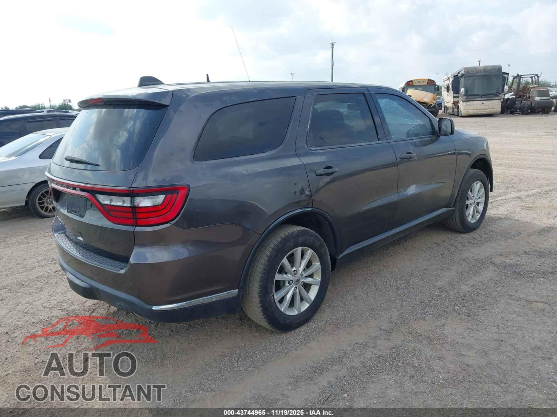 DODGE DURANGO 2019 - 1C4SDJFTXKC756392