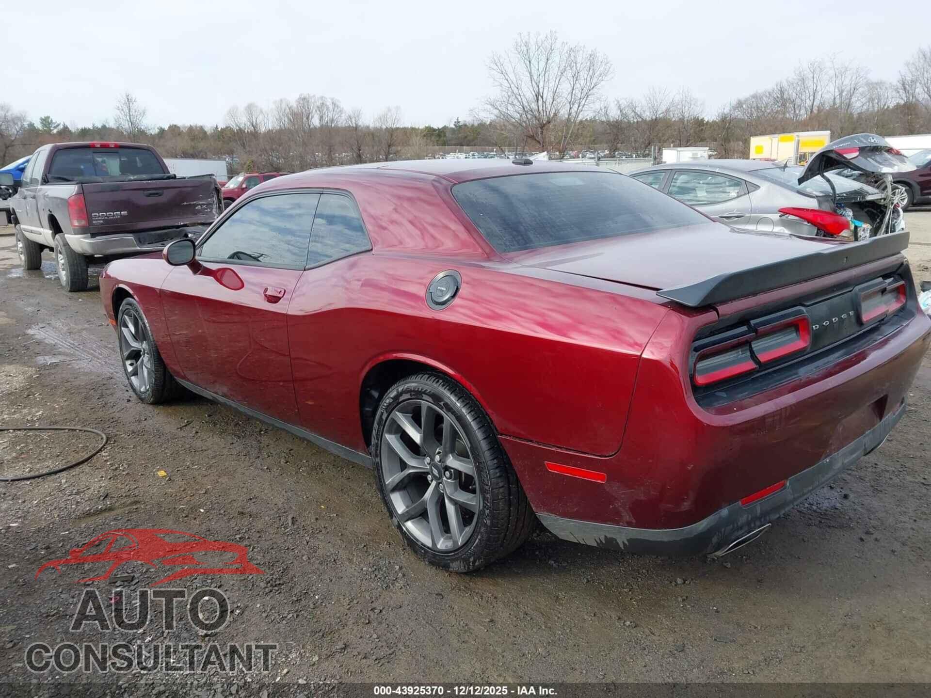 DODGE CHALLENGER 2019 - 2C3CDZAG6KH503472