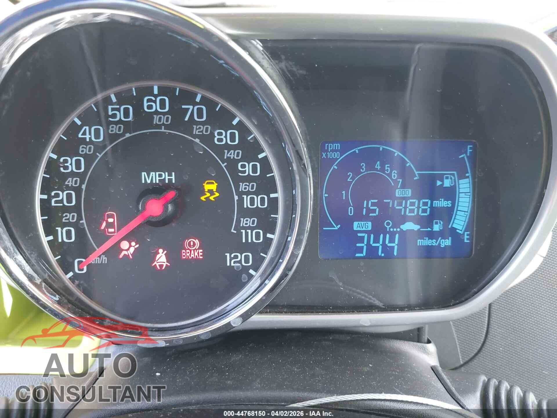 CHEVROLET SPARK 2013 - KL8CA6S95DC532155