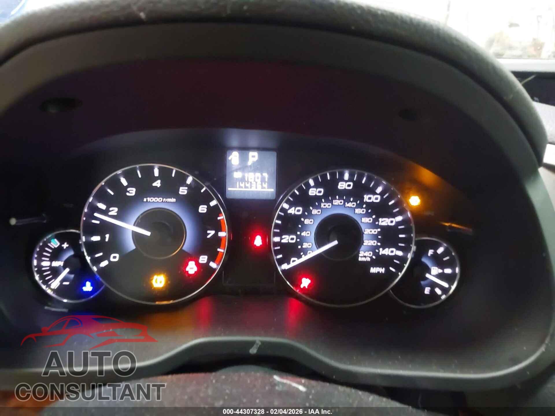 SUBARU OUTBACK 2011 - 4S4BRBKC8B3377691