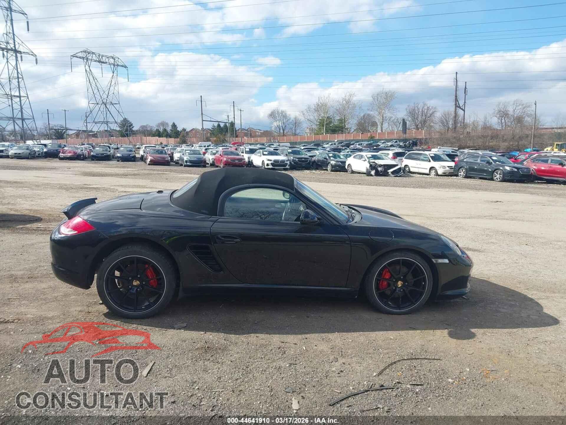 PORSCHE BOXSTER 2012 - WP0CB2A89CS798076