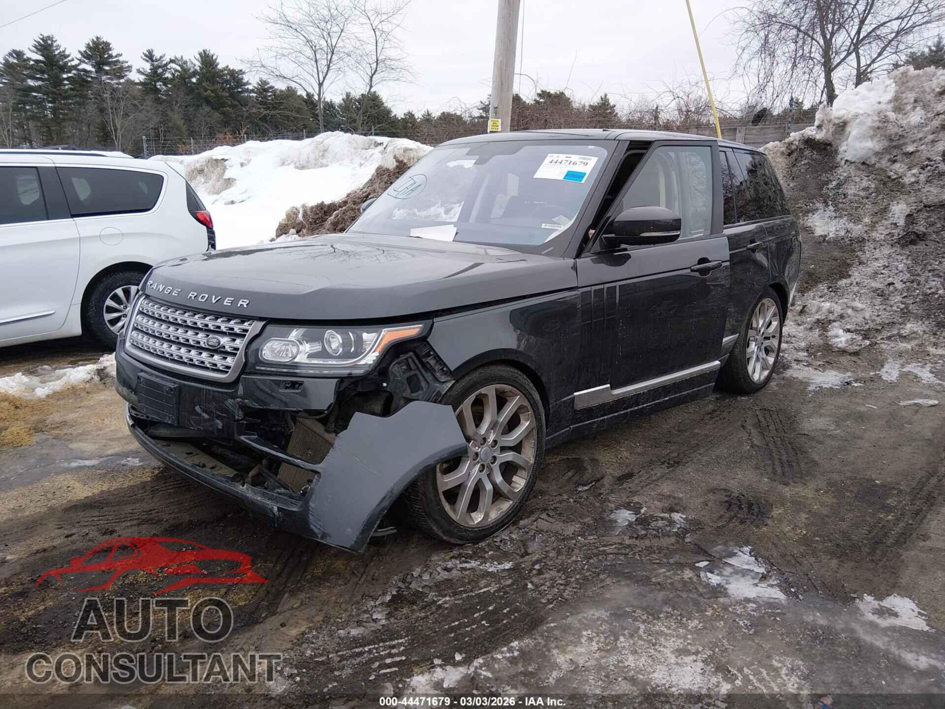 LAND ROVER RANGE ROVER 2016 - SALGS2EF0GA265547