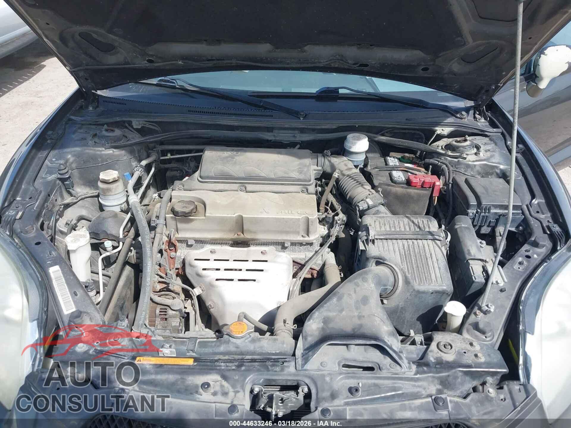 MITSUBISHI ECLIPSE 2011 - 4A31K5DF1BE007651