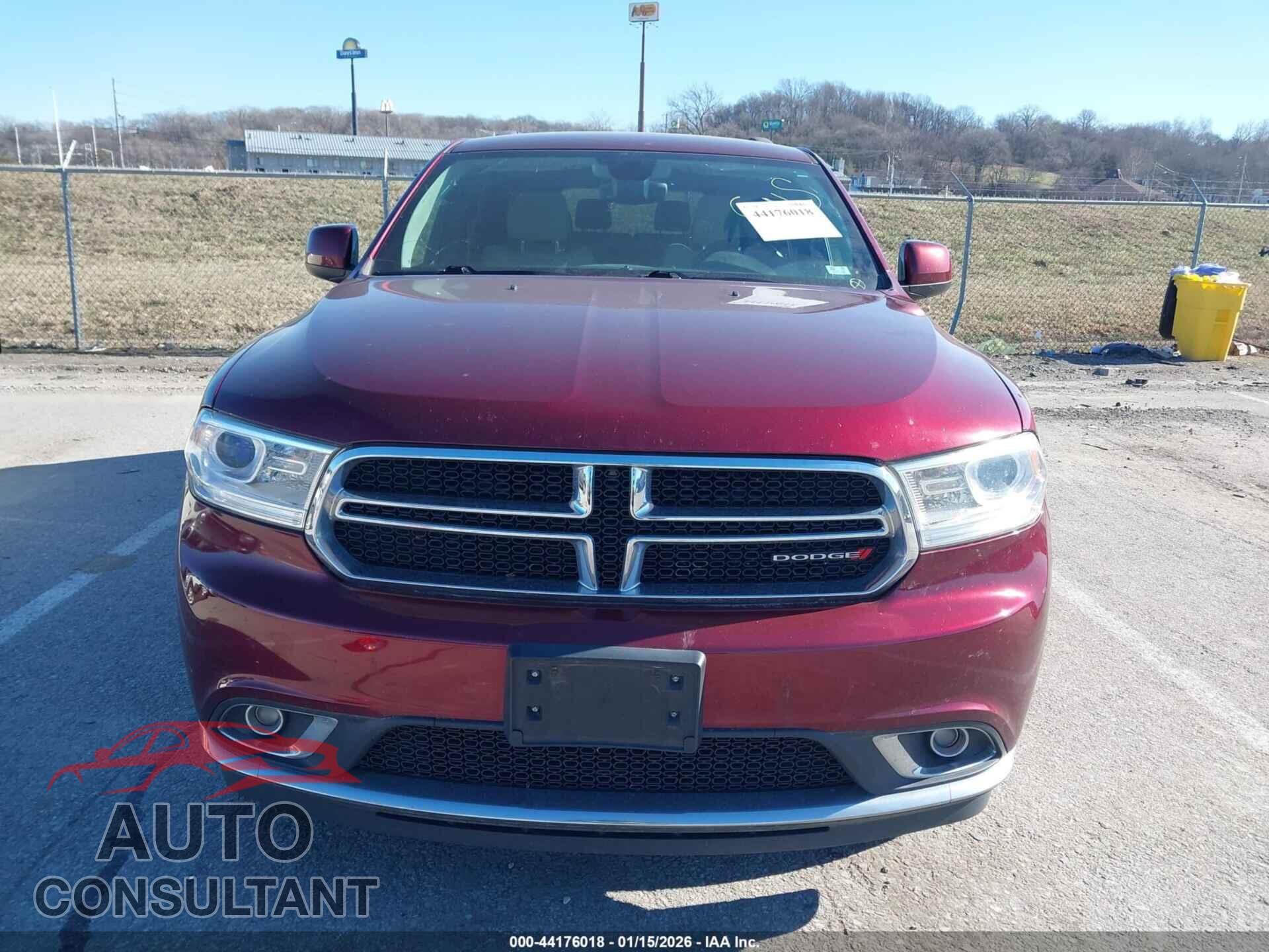 DODGE DURANGO 2017 - 1C4RDJAG2HC839798