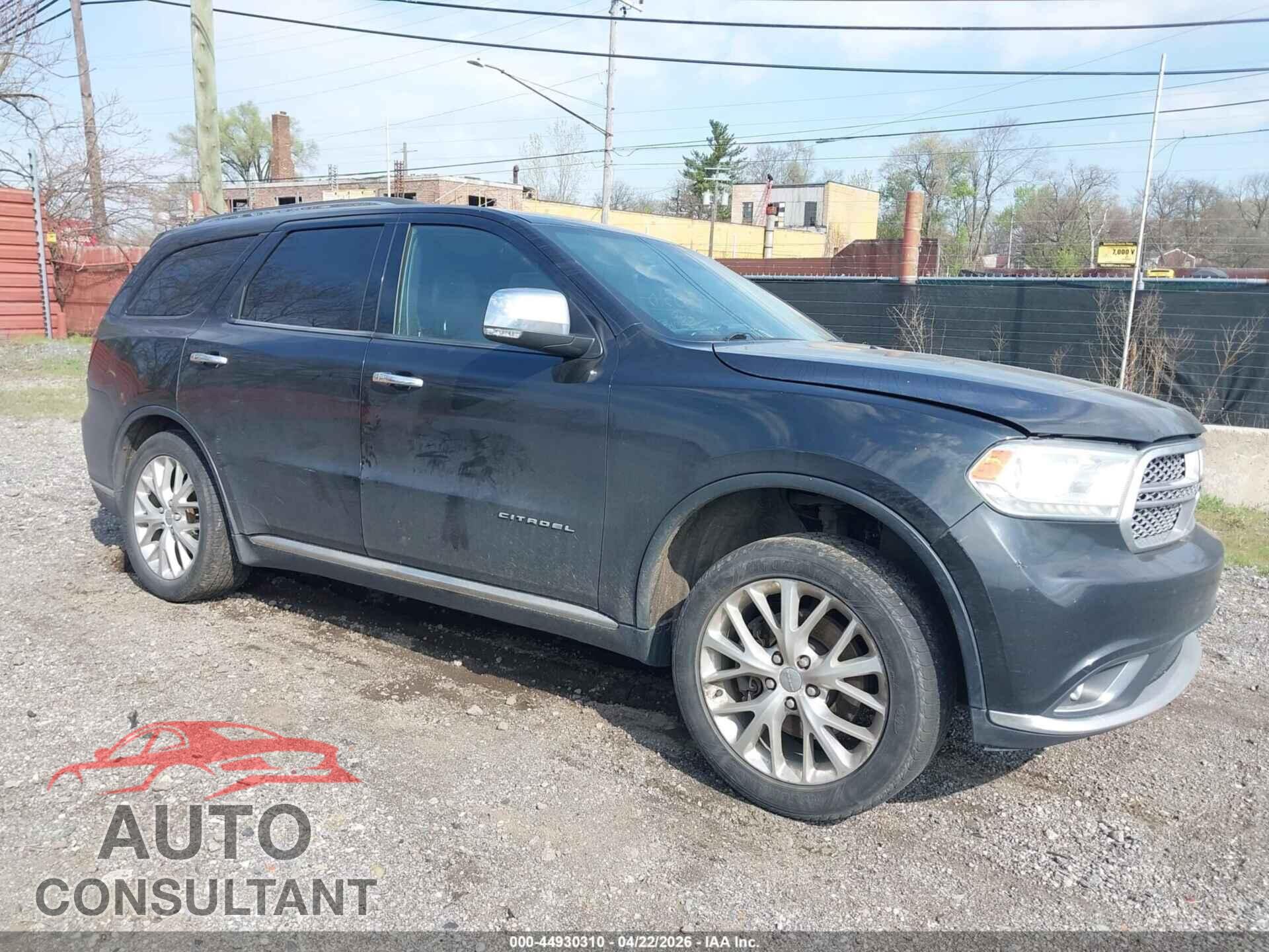 DODGE DURANGO 2014 - 1C4RDJEG9EC598330