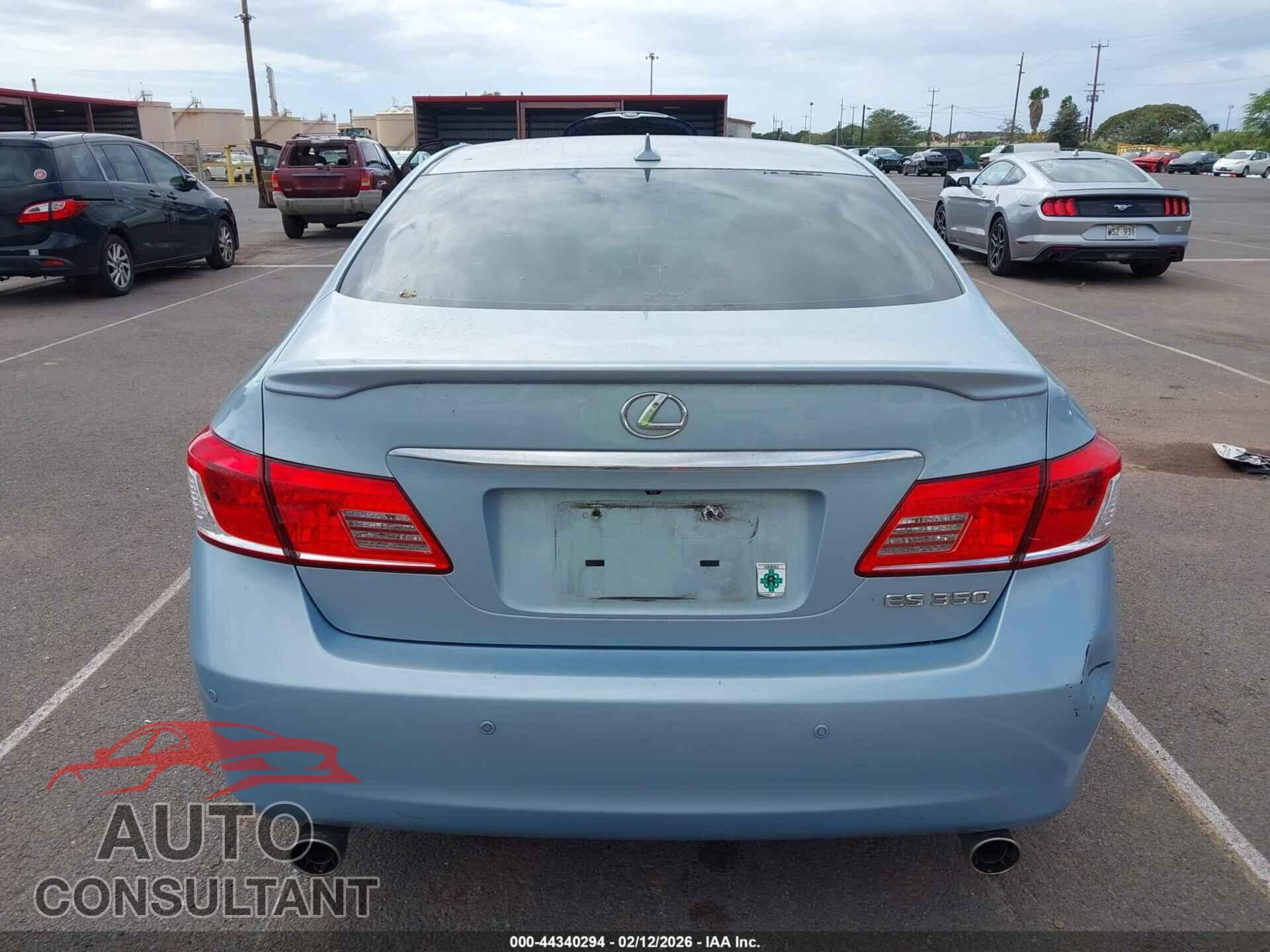 LEXUS ES 350 2011 - JTHBK1EG5B2450974