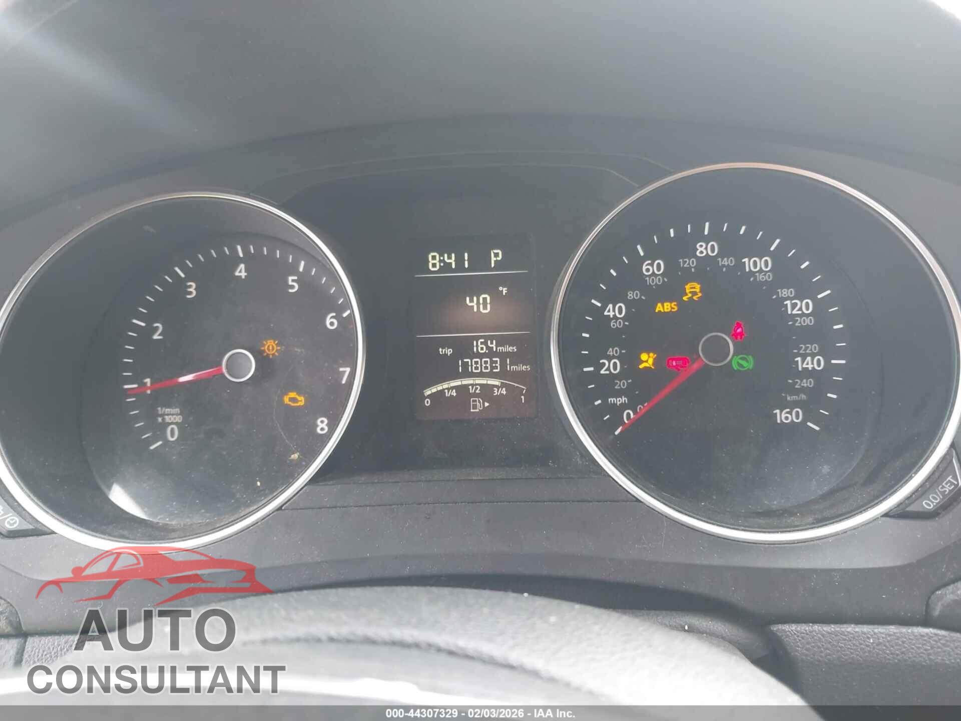 VOLKSWAGEN JETTA 2015 - 3VW2K7AJ0FM351707