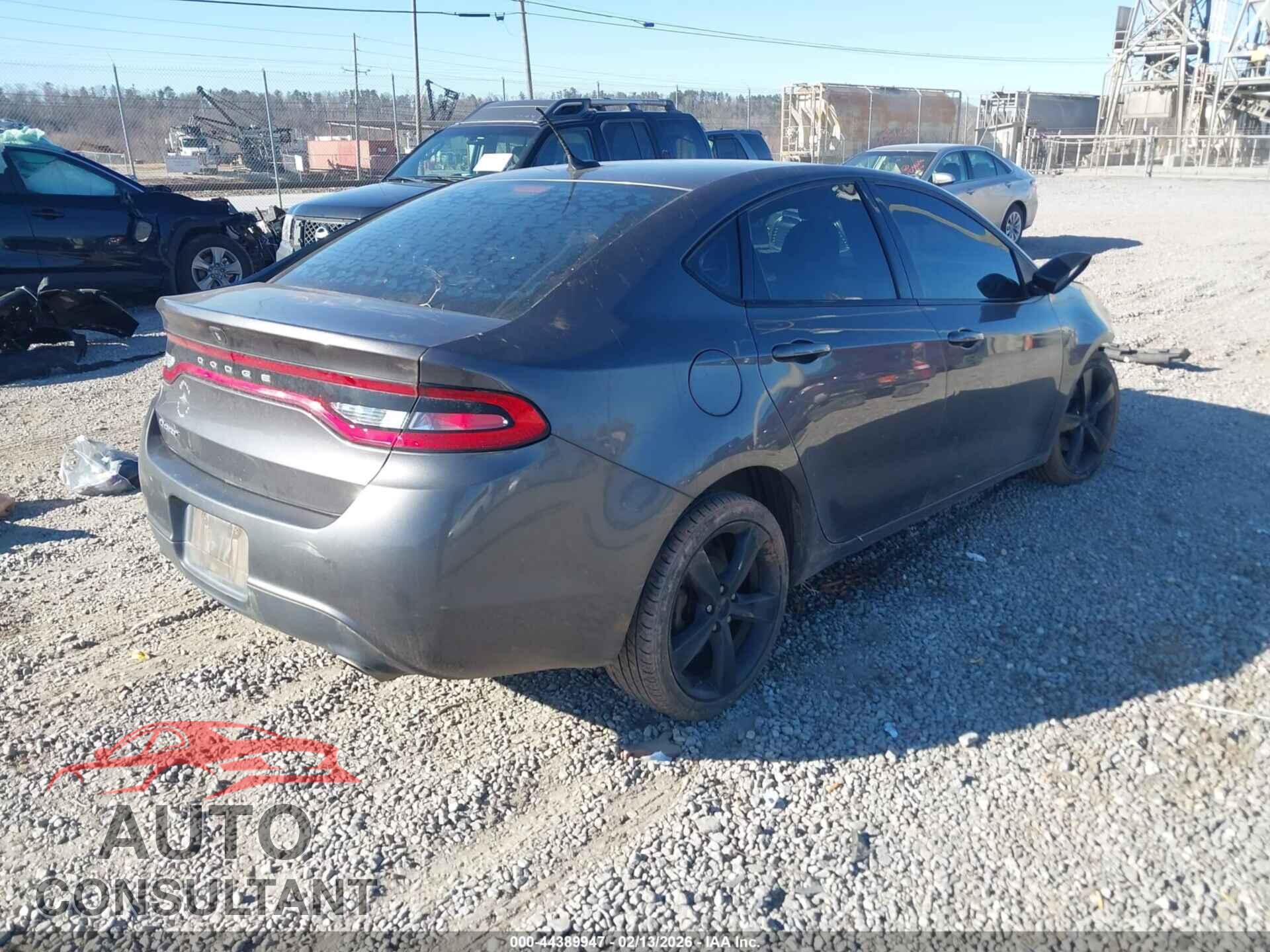 DODGE DART 2015 - 1C3CDFBB7FD368832
