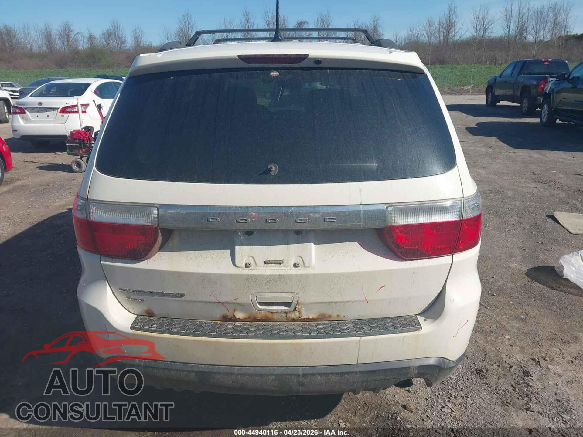DODGE DURANGO 2012 - 1C4RDJAG5CC122269