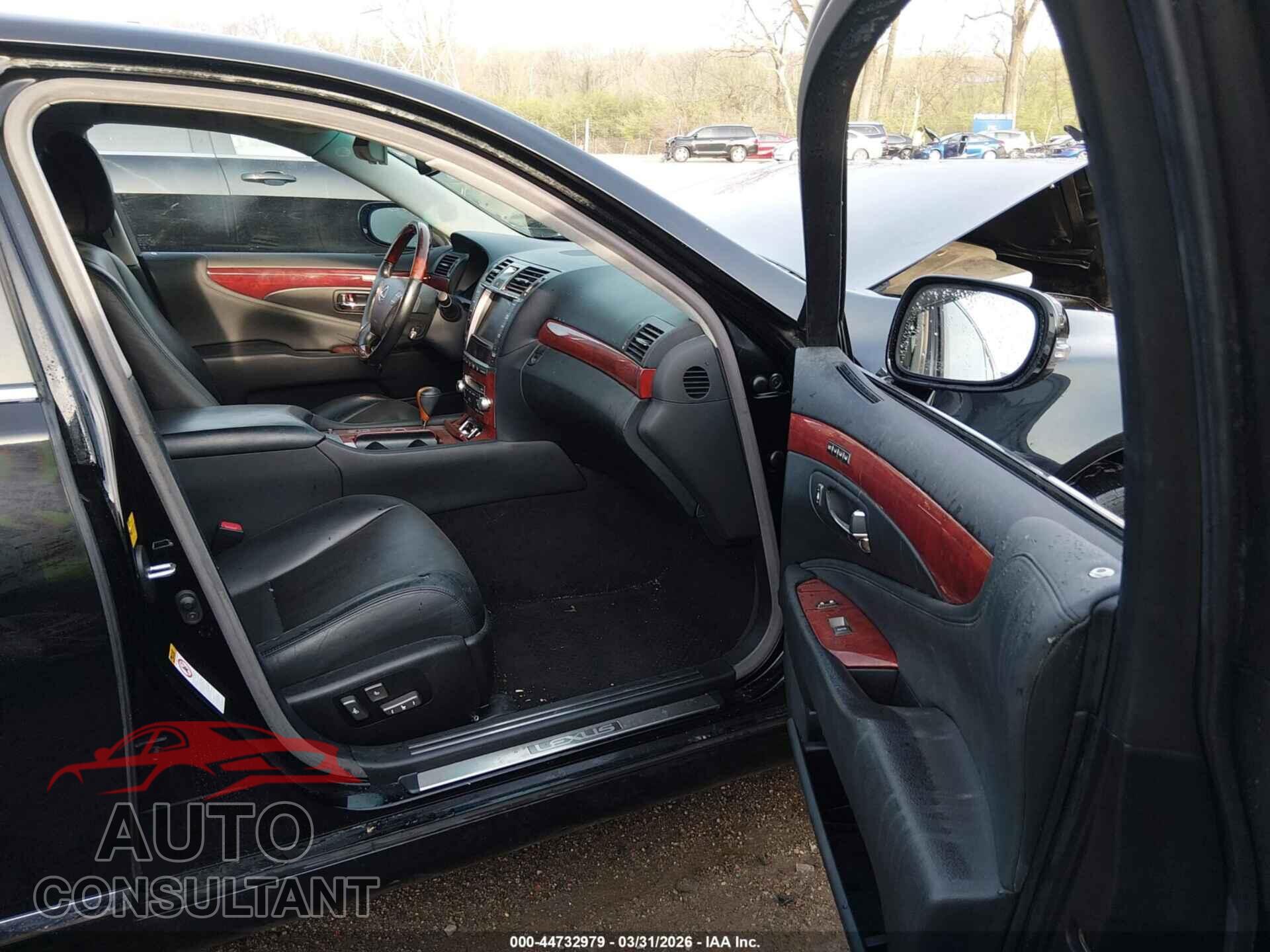 LEXUS LS 460 2012 - JTHGL5EF7C5046009