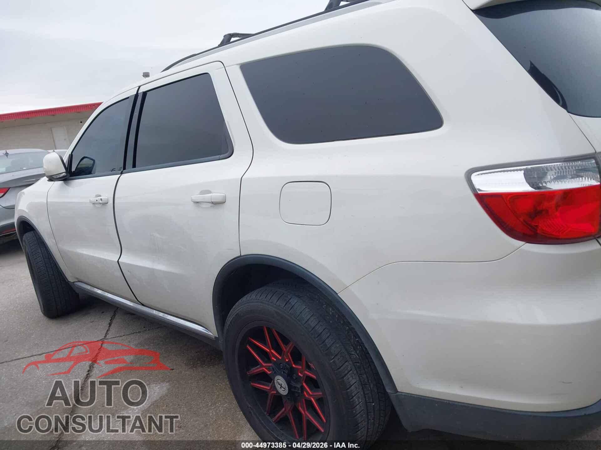 DODGE DURANGO 2011 - 1D4SD4GT9BC650485