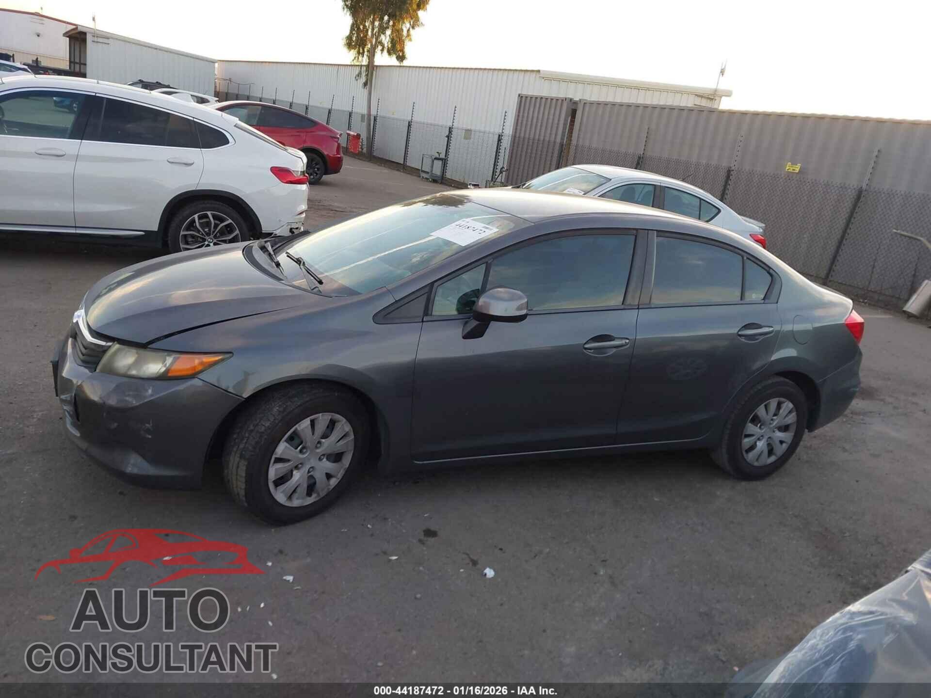 HONDA CIVIC 2012 - 2HGFB2F56CH314563