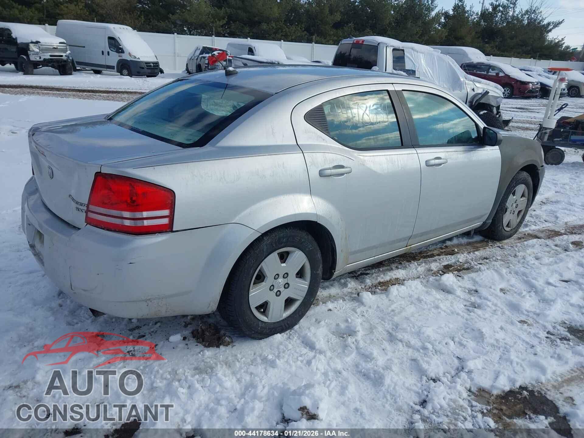 DODGE AVENGER 2010 - 1B3CC4FB9AN182310