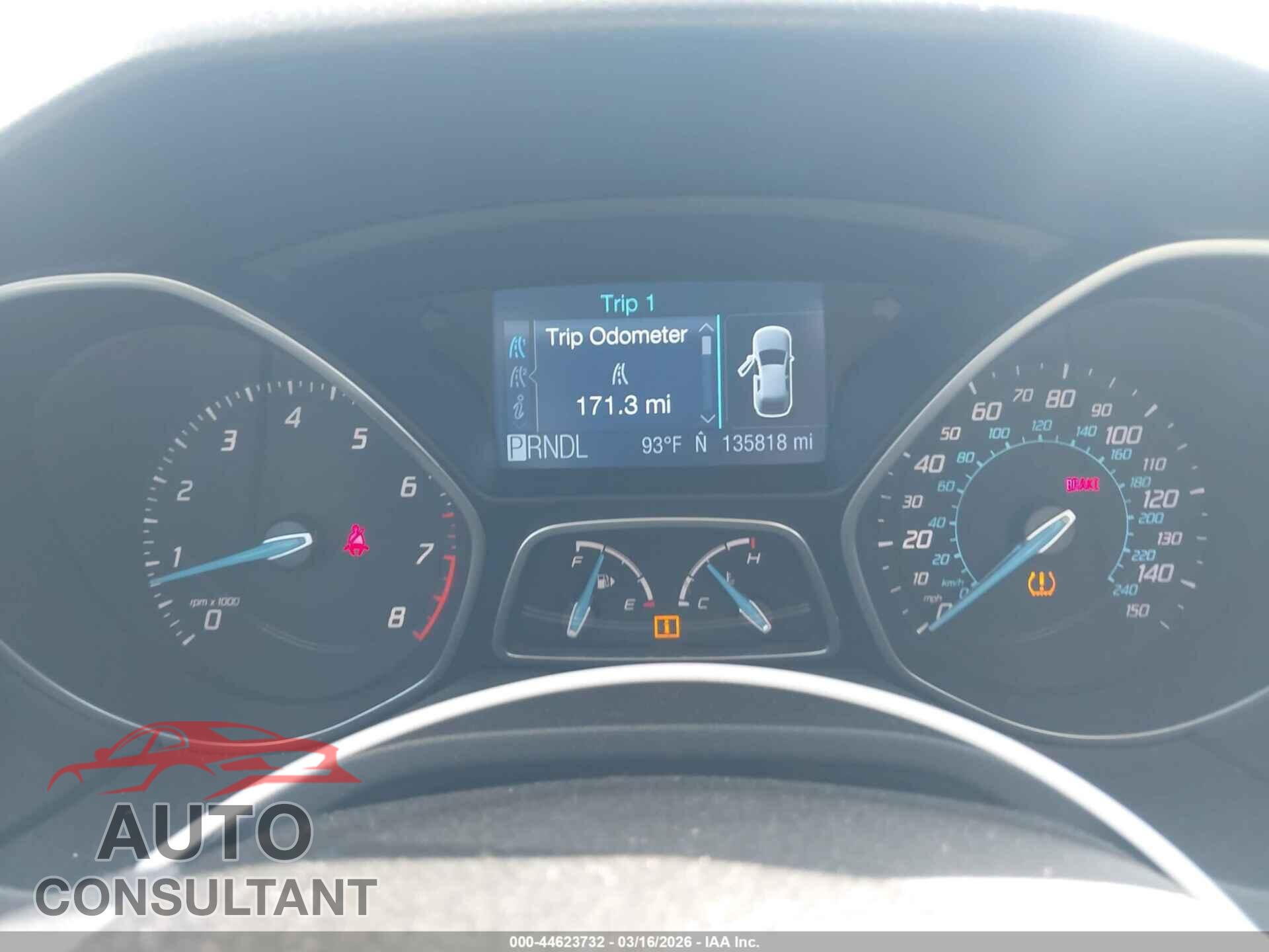 FORD FOCUS 2012 - 1FAHP3F23CL285259