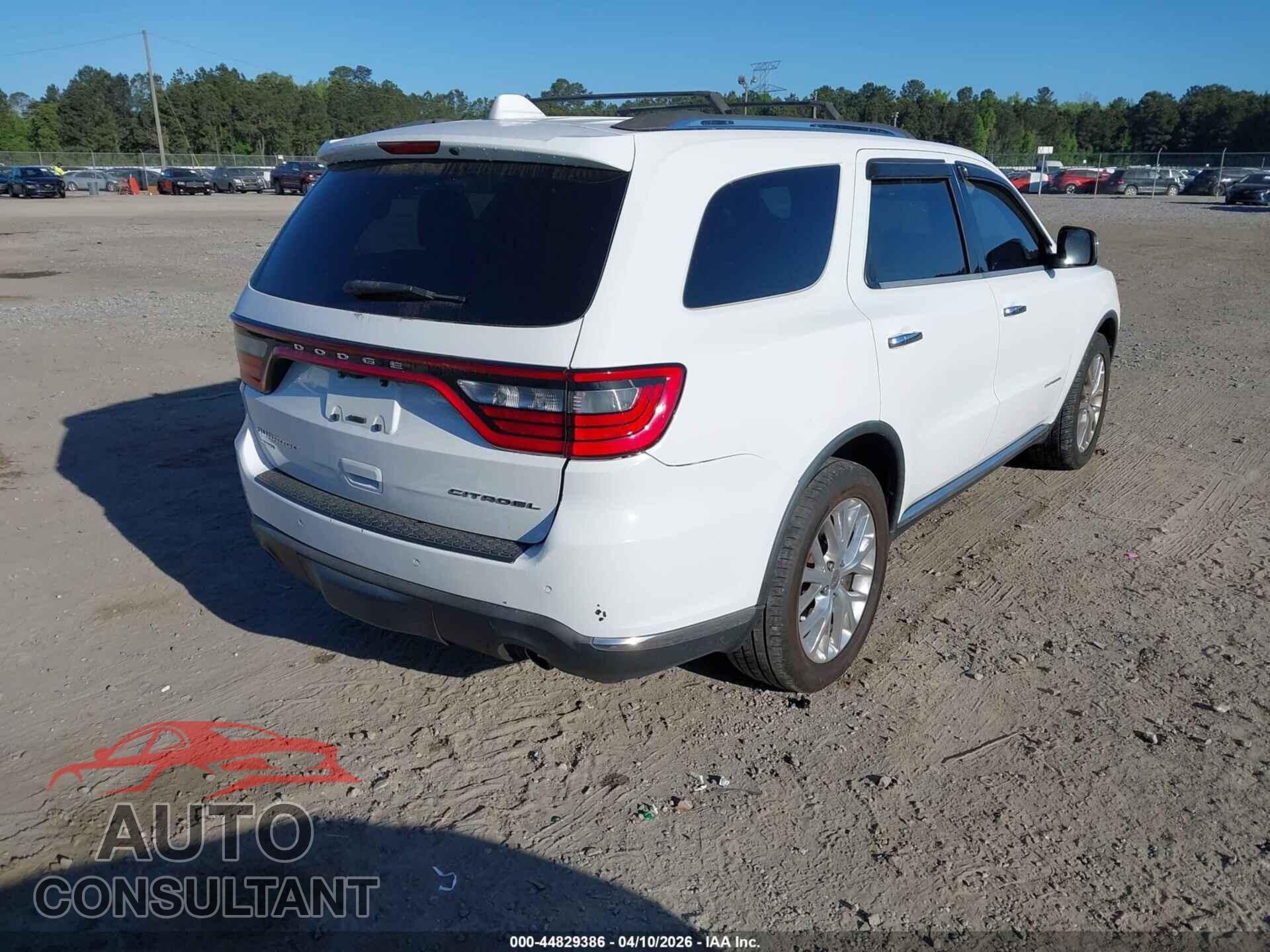 DODGE DURANGO 2015 - 1C4SDJETXFC202955