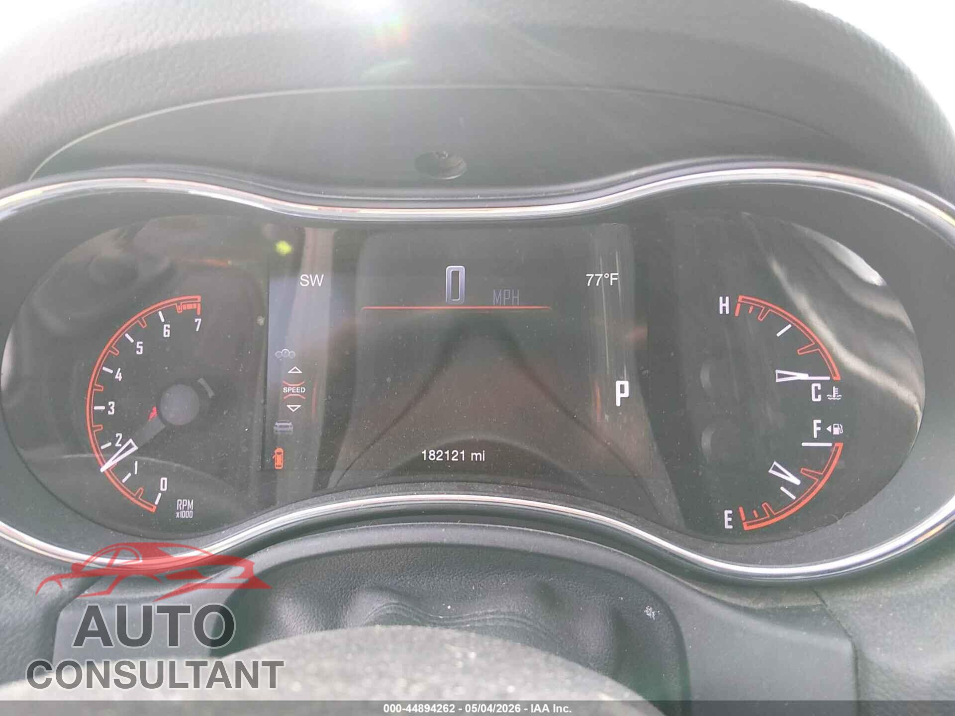 DODGE DURANGO 2017 - 1C4RDJEG6HC748754