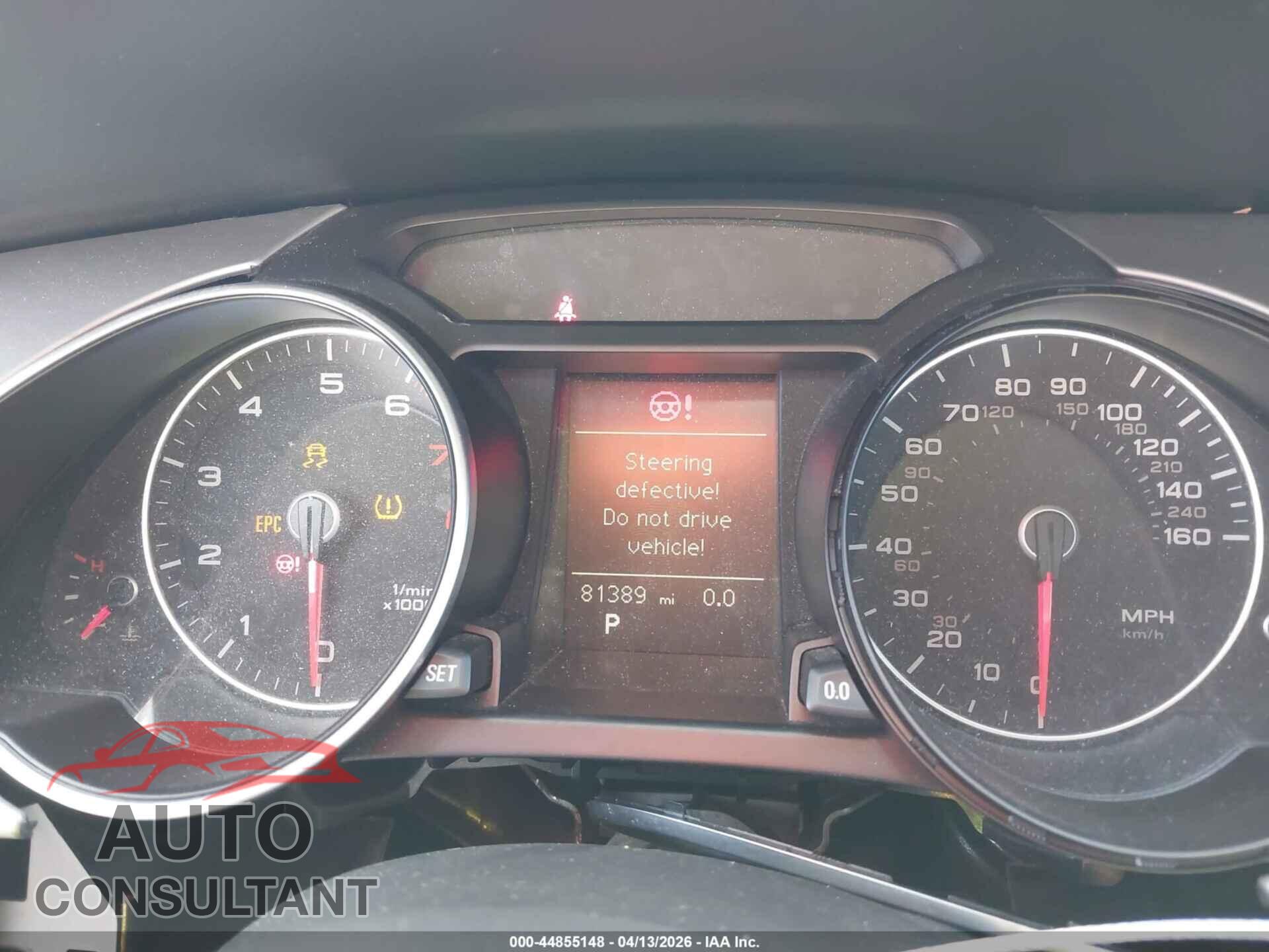 AUDI A5 2013 - WAUCFAFR2DA029116