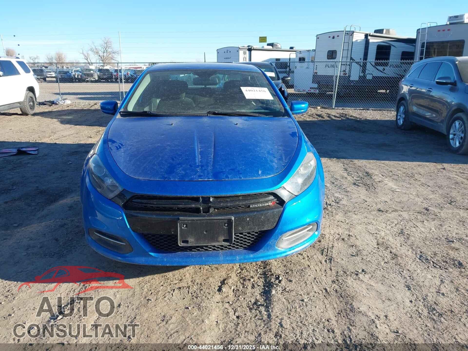 DODGE DART 2015 - 1C3CDFAA3FD368903