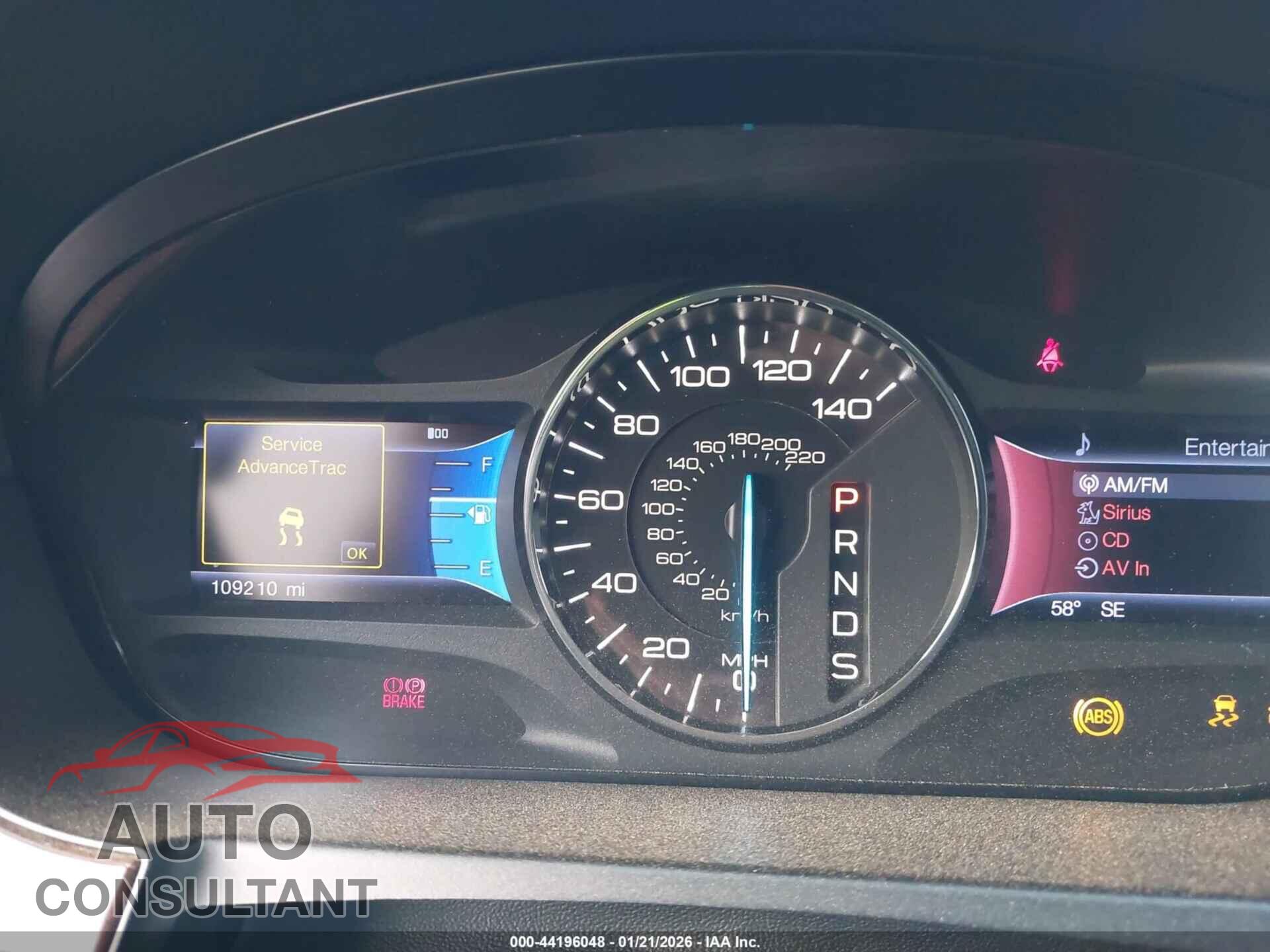FORD EDGE 2013 - 2FMDK3KC4DBB01806