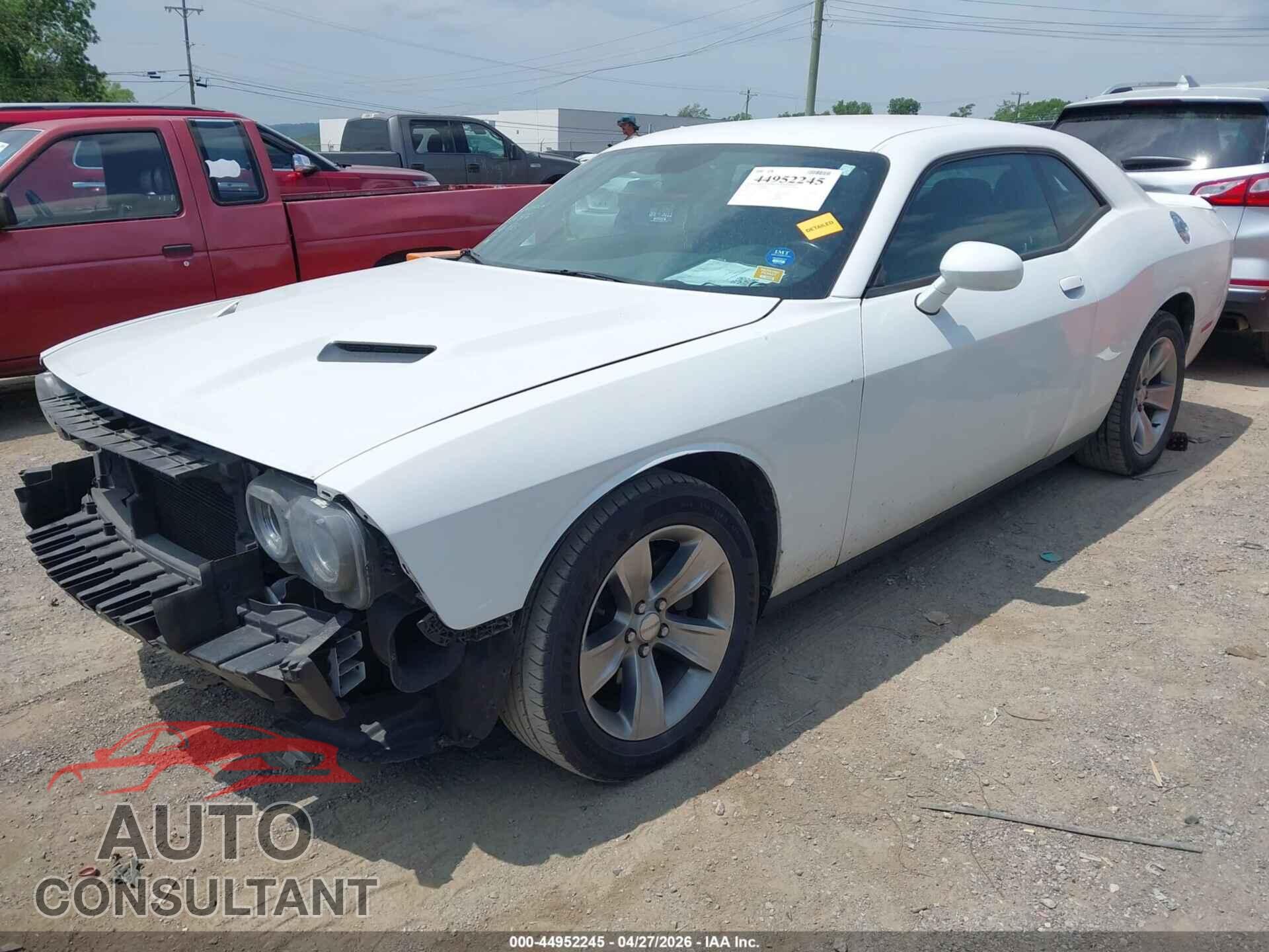DODGE CHALLENGER 2019 - 2C3CDZAGXKH687749