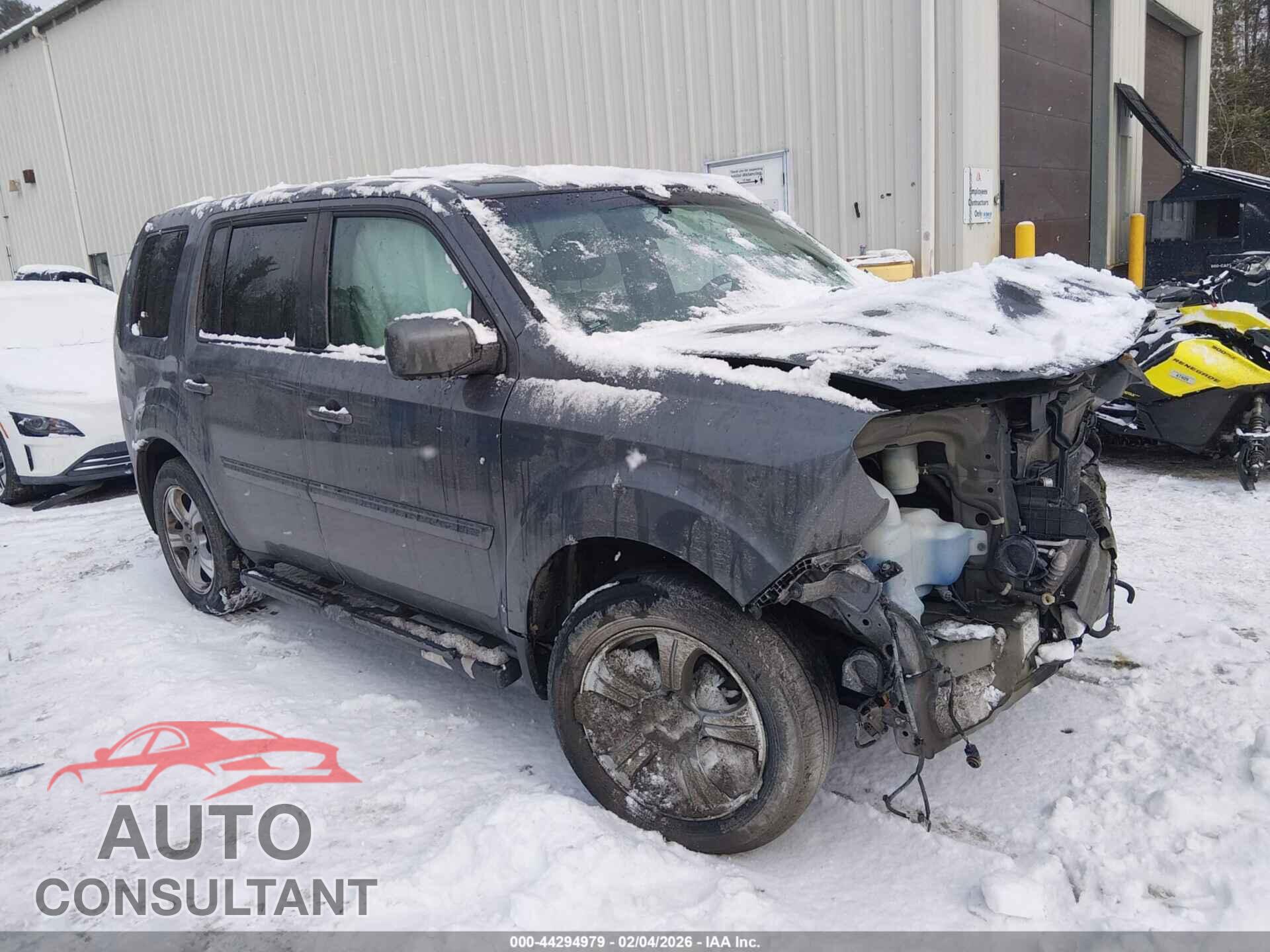 HONDA PILOT 2013 - 5FNYF4H49DB025700