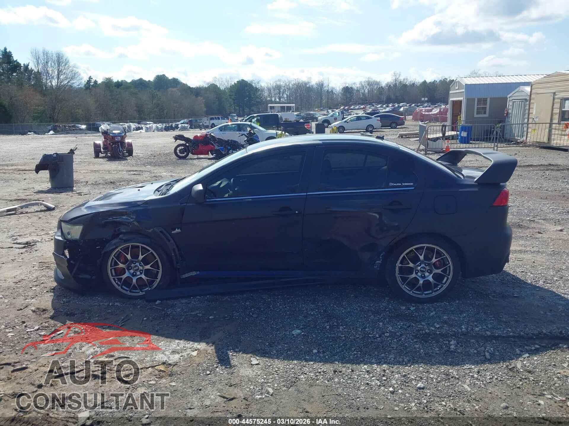MITSUBISHI LANCER EVOLUTION 2010 - JA32W5FV5AU018459