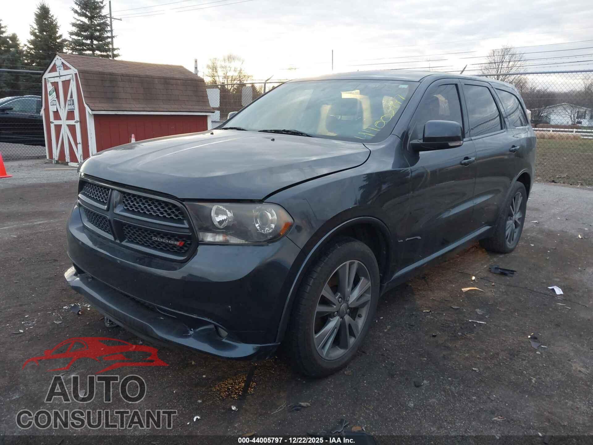 DODGE DURANGO 2013 - 1C4SDJCTXDC658602