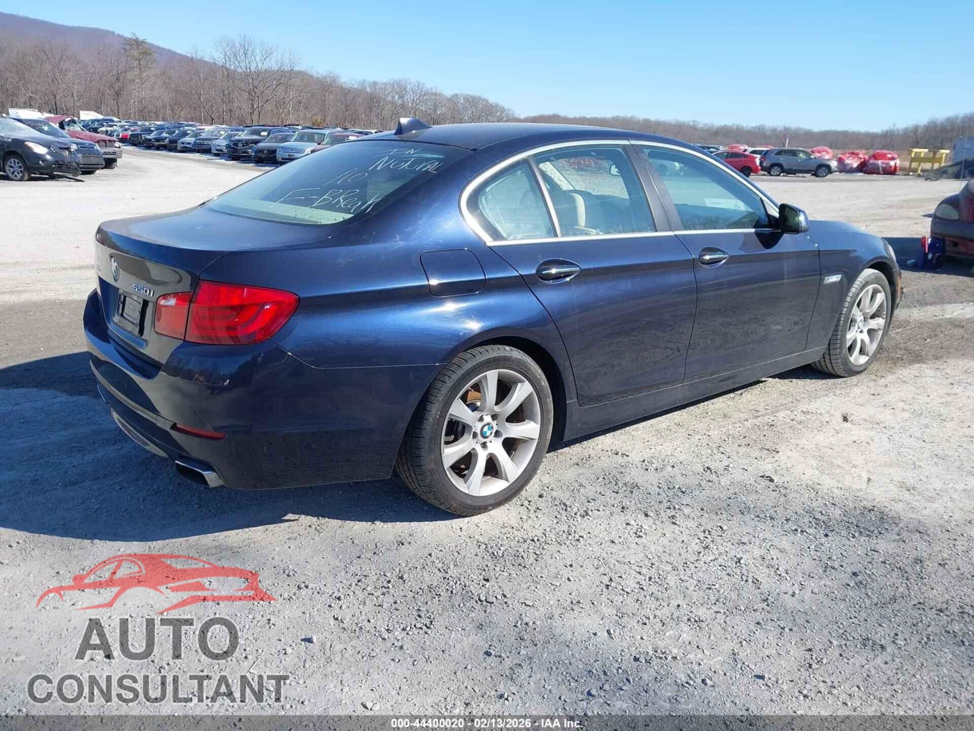 BMW 550I 2012 - WBAFR9C59CDX79324