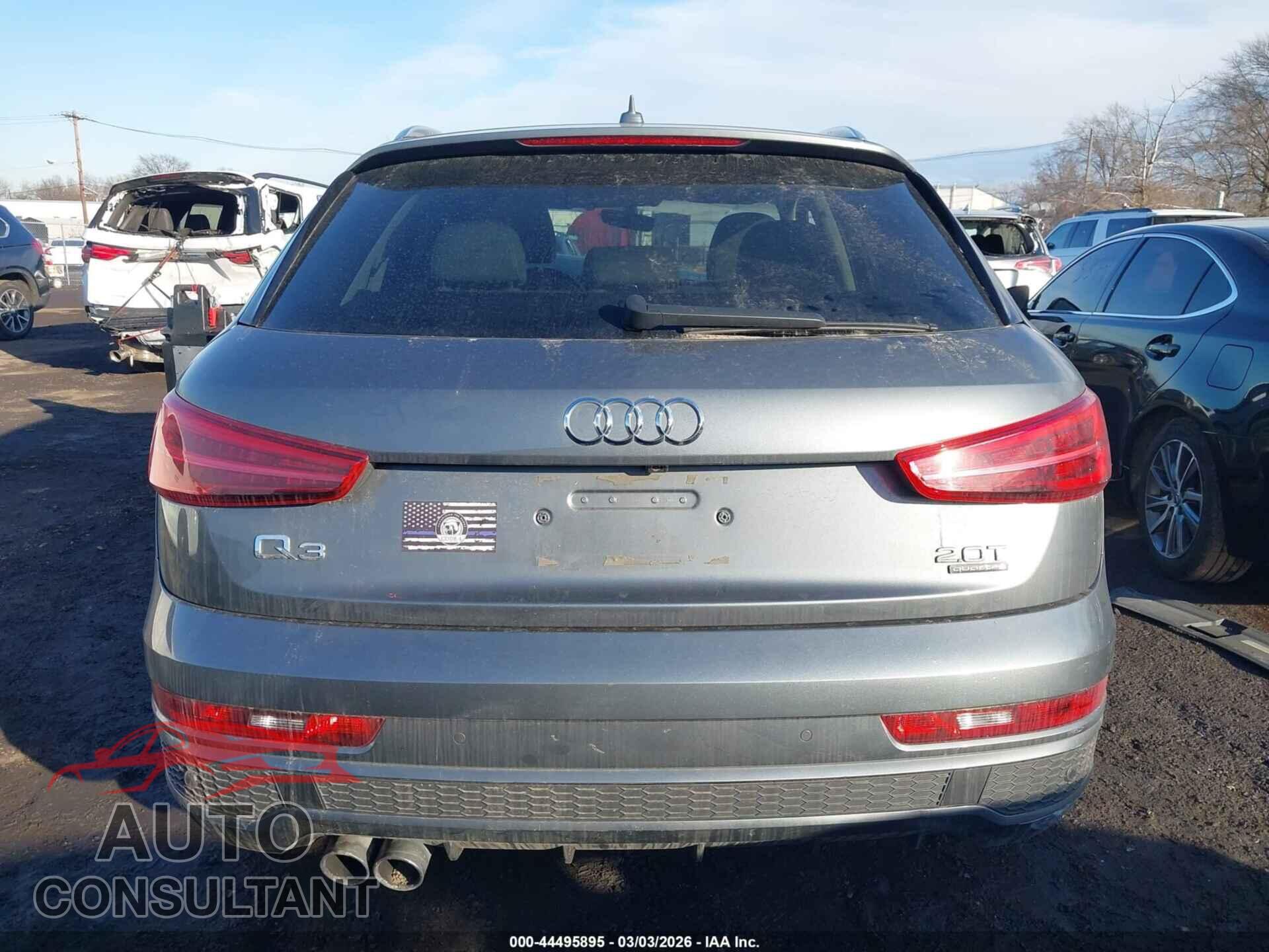 AUDI Q3 2016 - WA1GFCFS4GR005208