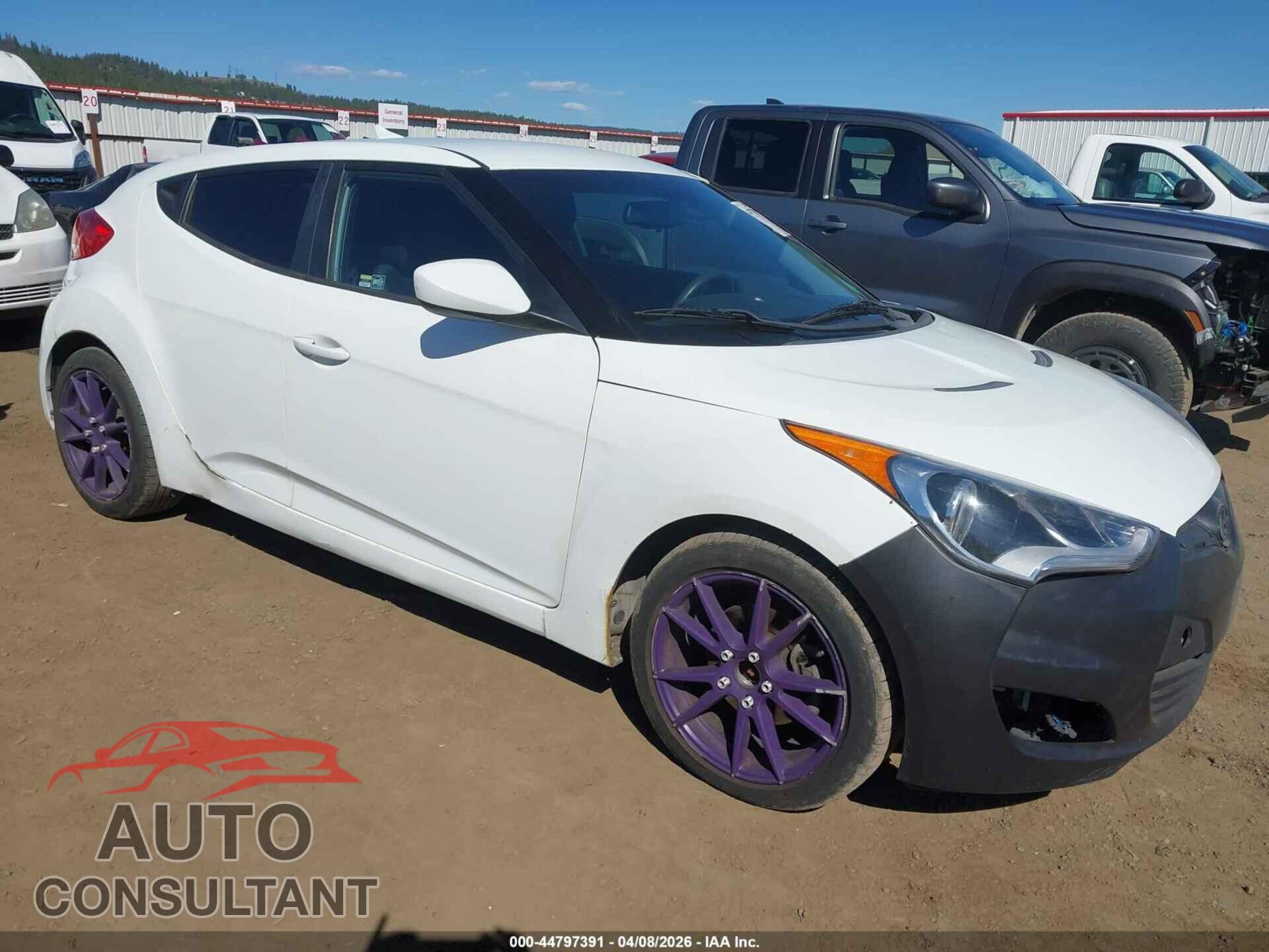 HYUNDAI VELOSTER 2014 - KMHTC6AD5EU217452