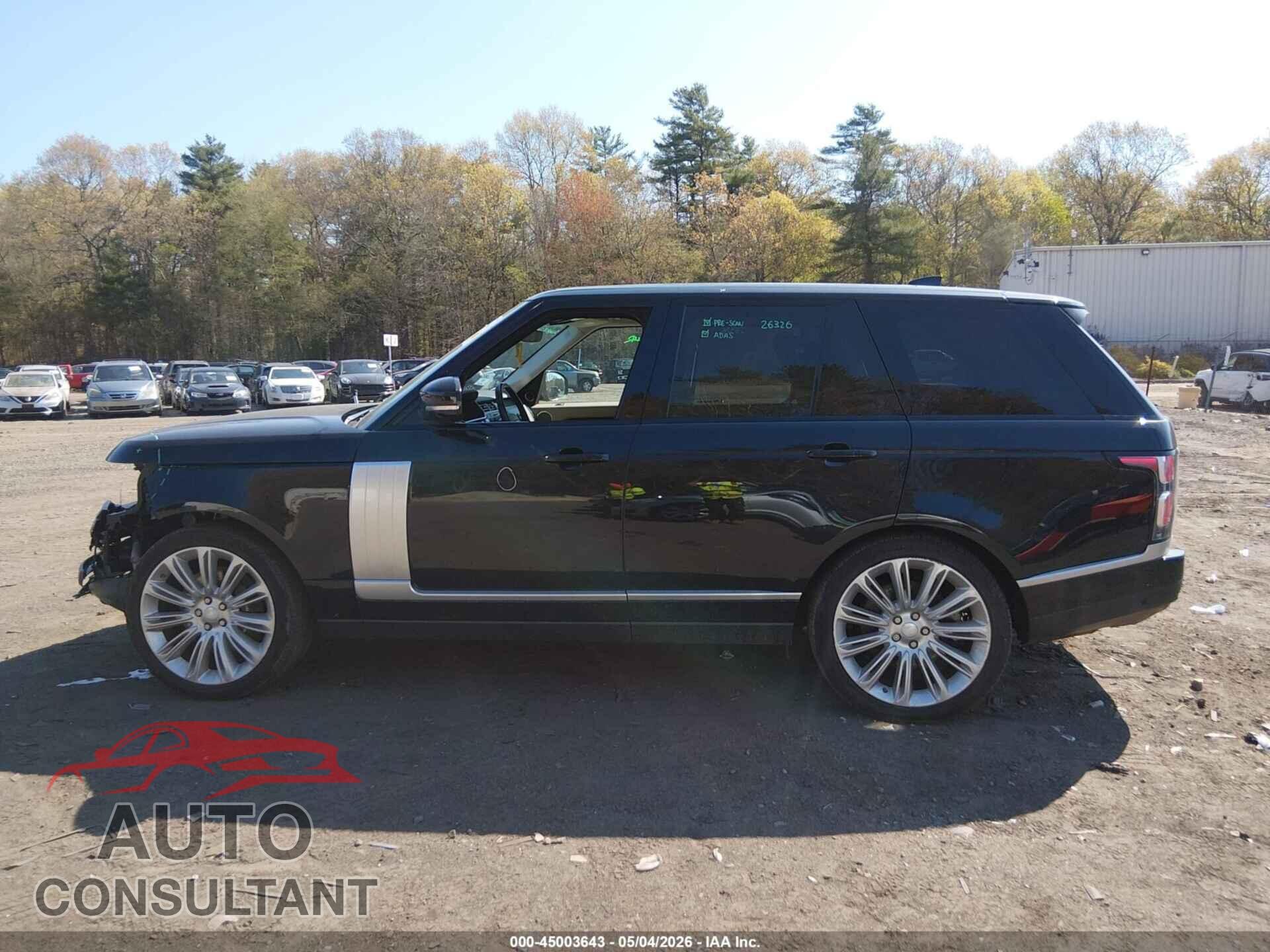 LAND ROVER RANGE ROVER 2020 - SALGS2RU6LA413865