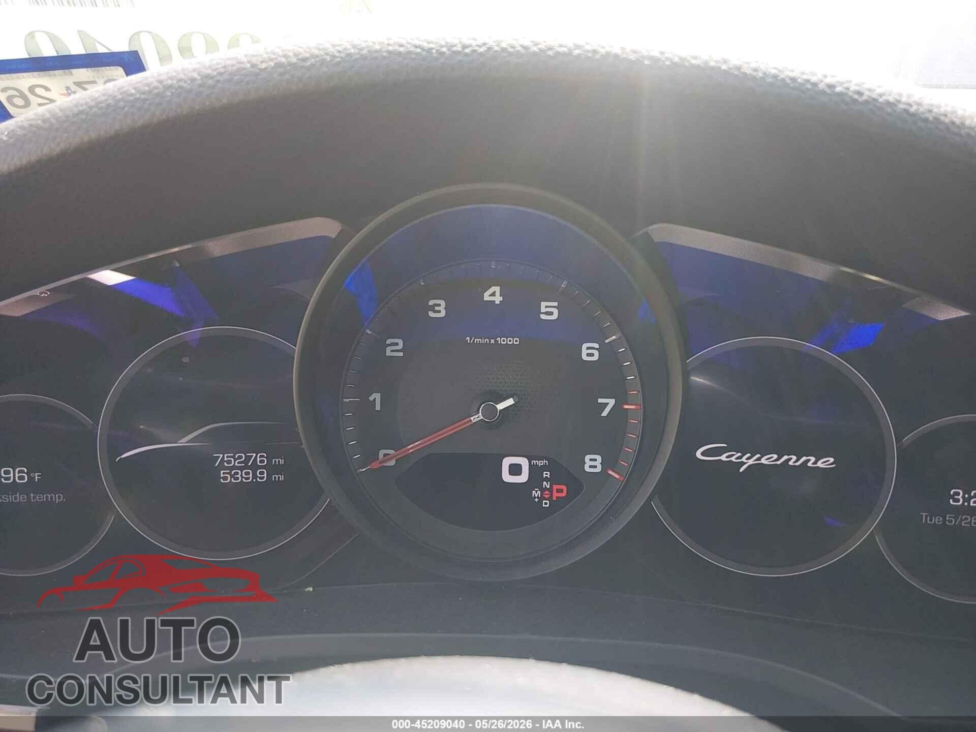 PORSCHE CAYENNE 2019 - WP1AA2AY3KDA05463