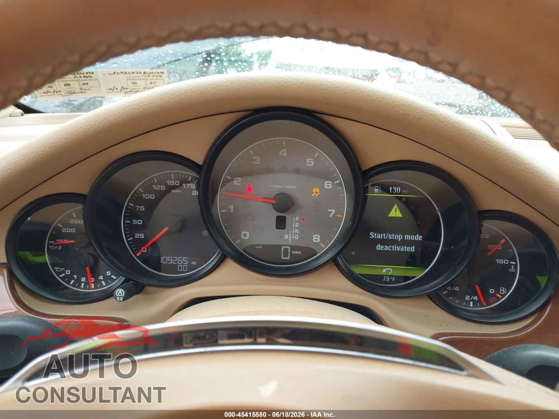PORSCHE PANAMERA 2011 - WP0AB2A75BL061898
