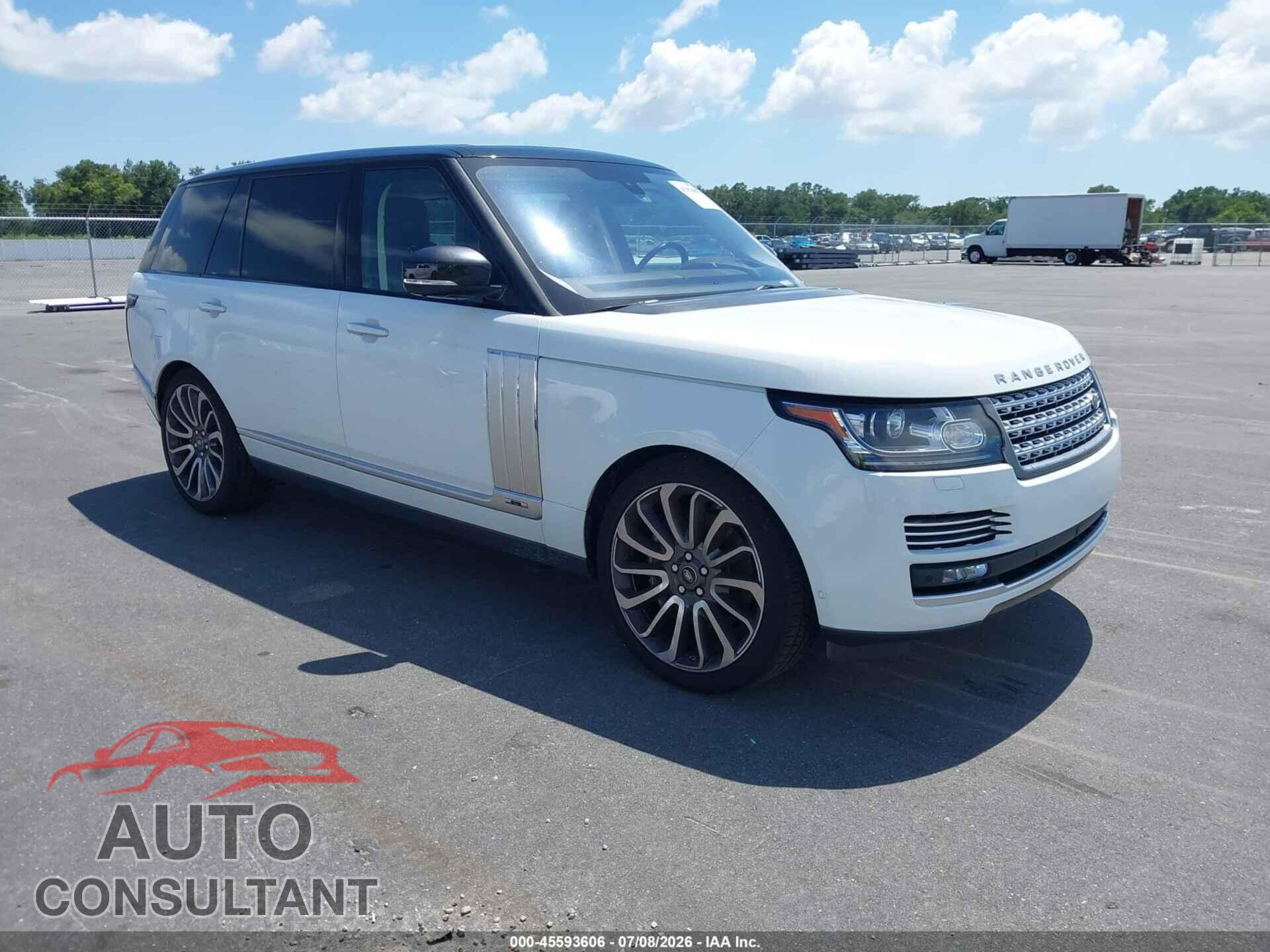 LAND ROVER RANGE ROVER 2016 - SALGV3EF4GA259912